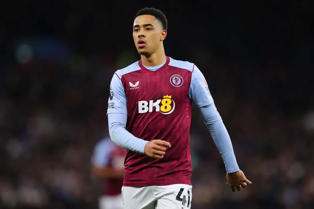 Aston Villa midfielder Jacob Ramsey pictured (