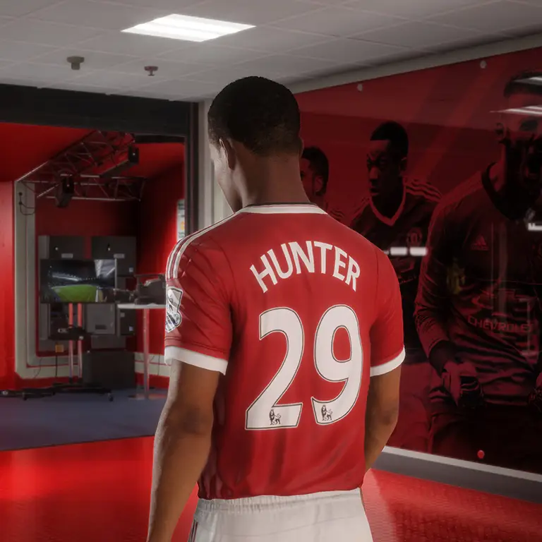 Alex Hunter wore the number 29 shirt in the FIFA series. Image credit: EA Sports