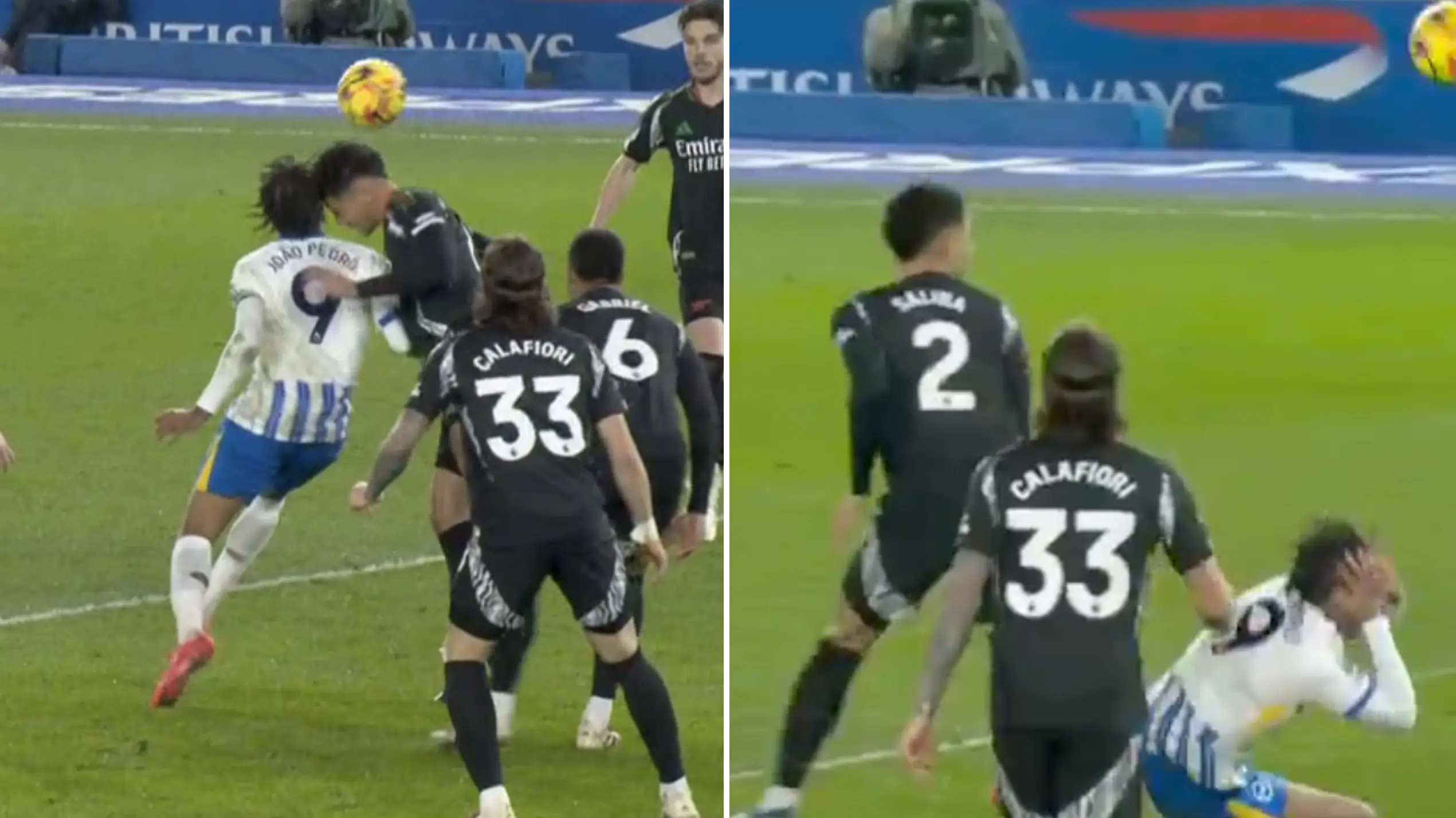 Premier League release statement following 'craziest' foul of the season during Brighton vs Arsenal