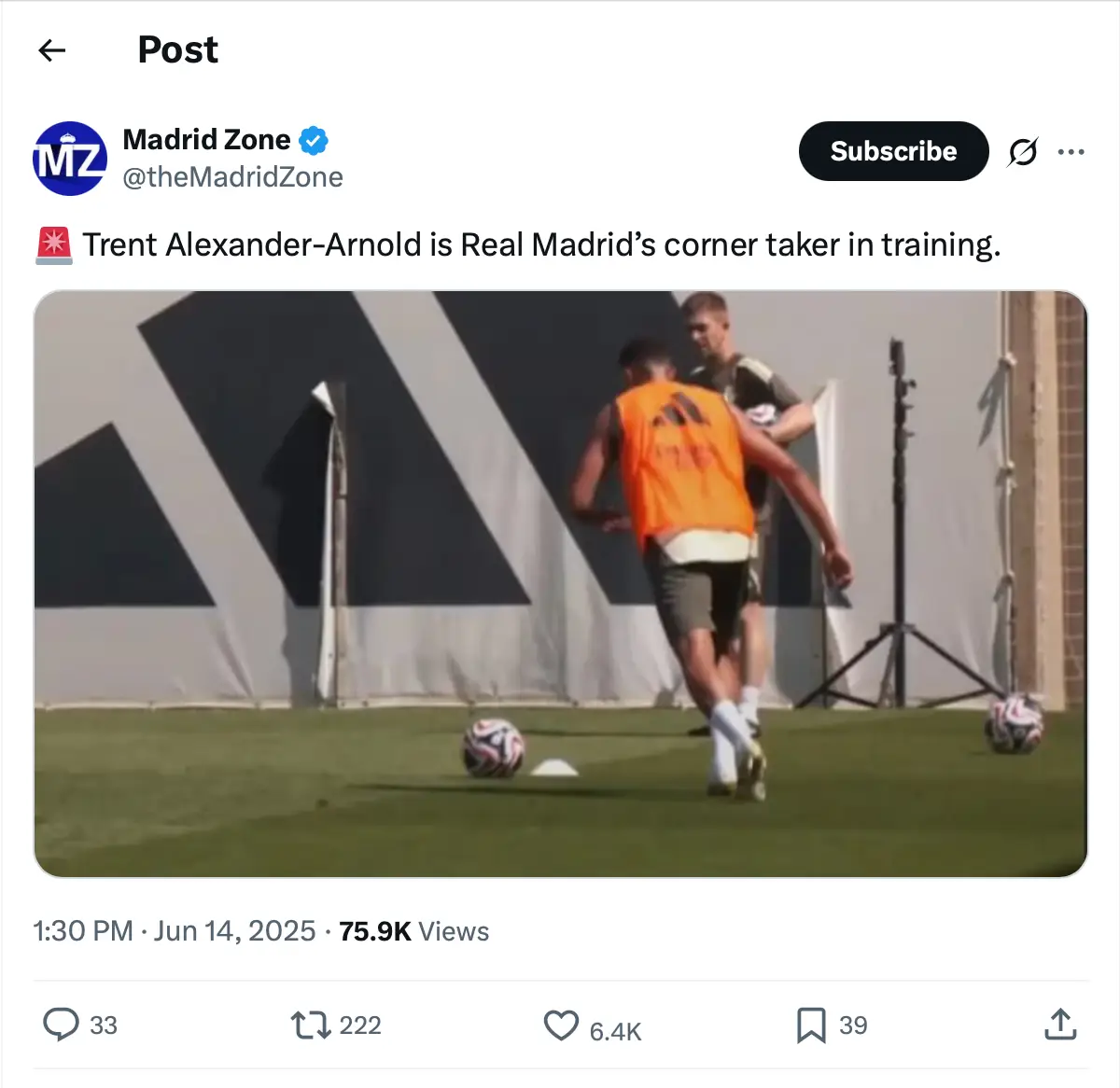 Image: X/@theMadridZone