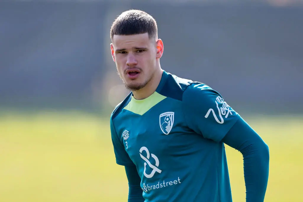 Milos Kerkez has been in fine form for Bournemouth this season (Credit:Getty)