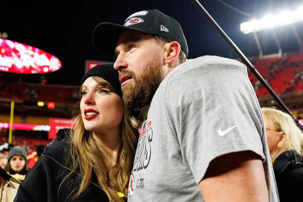 Travis Kelce and Taylor Swift have been dating for over 18 months (Credit:Getty)
