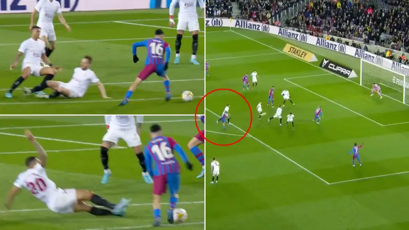 Pedri Sends Sevilla Players To The Shops With Two Feints Then Scores, This Kid Is Truly Special