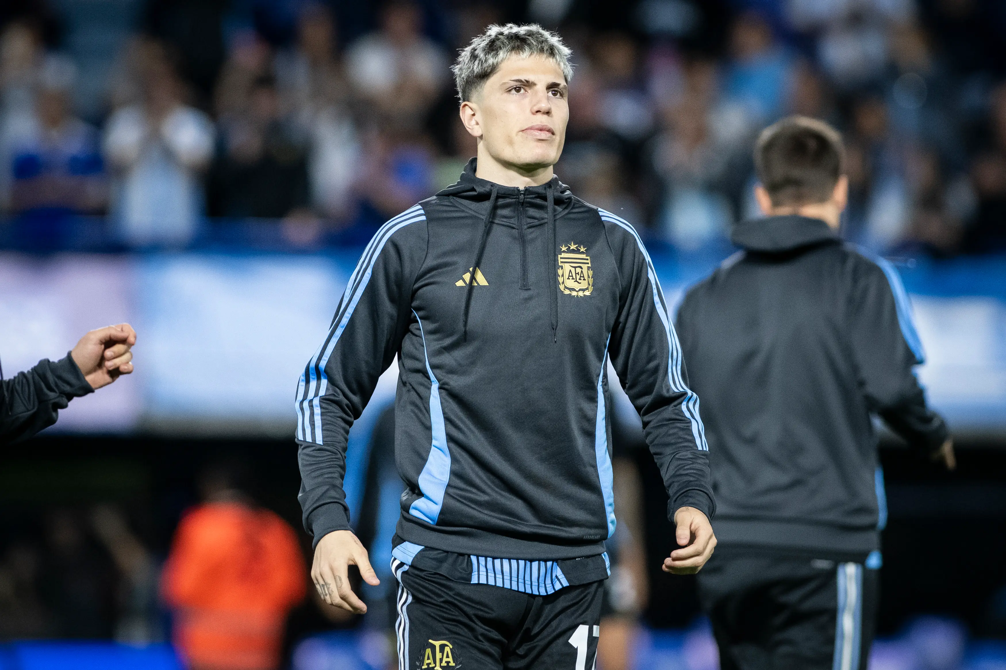 Alejandro Garnacho in the Argentina squad. Image: SOPA Images / Contributor via Getty