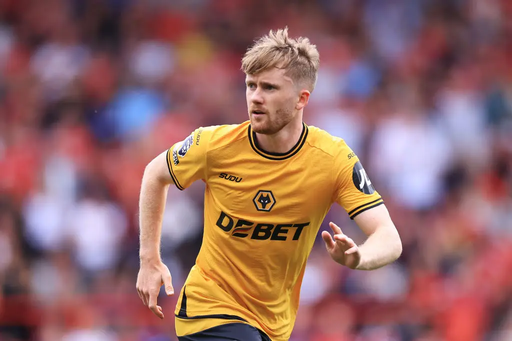 Wolves midfielder Tommy Doyle pictured -