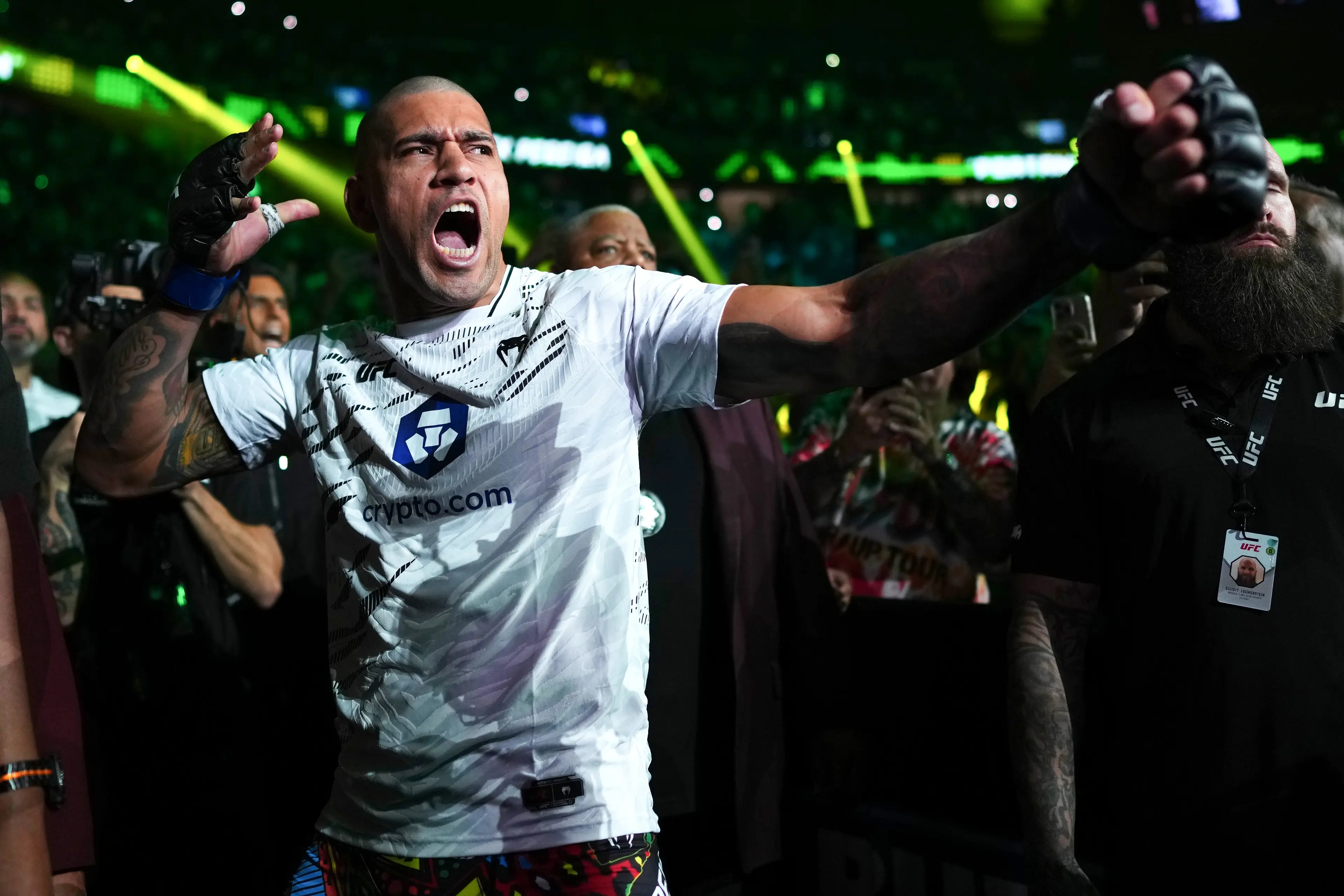 Alex Pereira's next fight in the UFC could be at heavyweight. Image: Getty