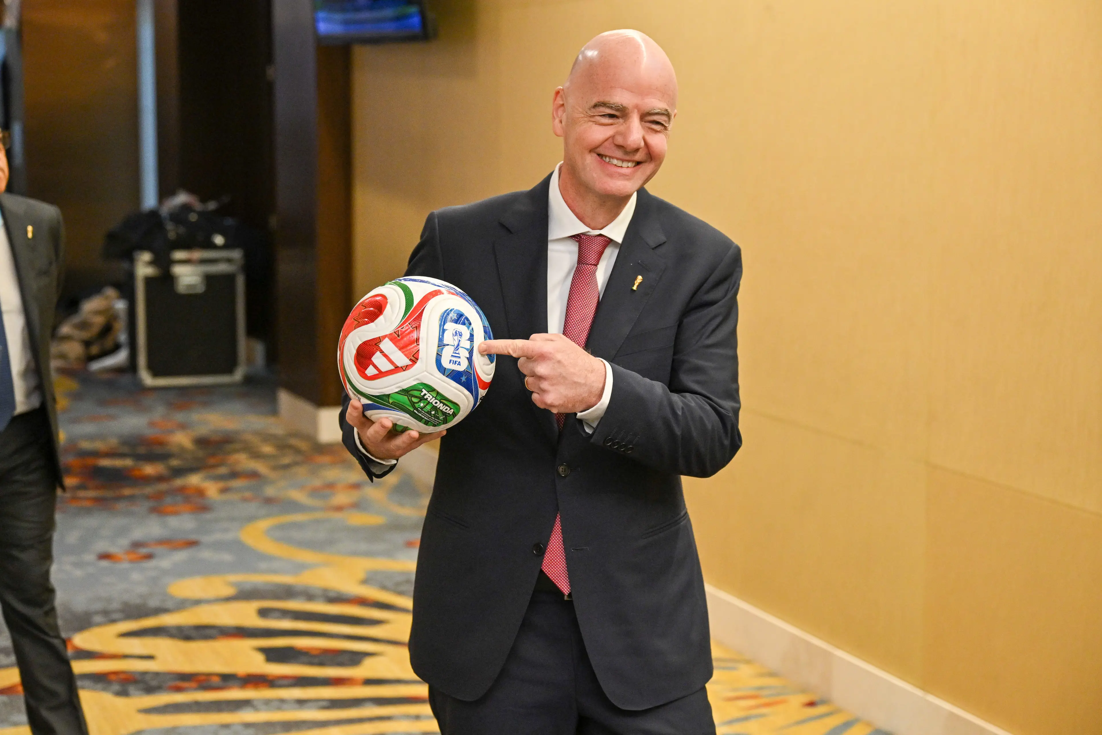 FIFA president Gianni Infantino could play a key role in deciding any punishment for Iran (Image: Getty)
