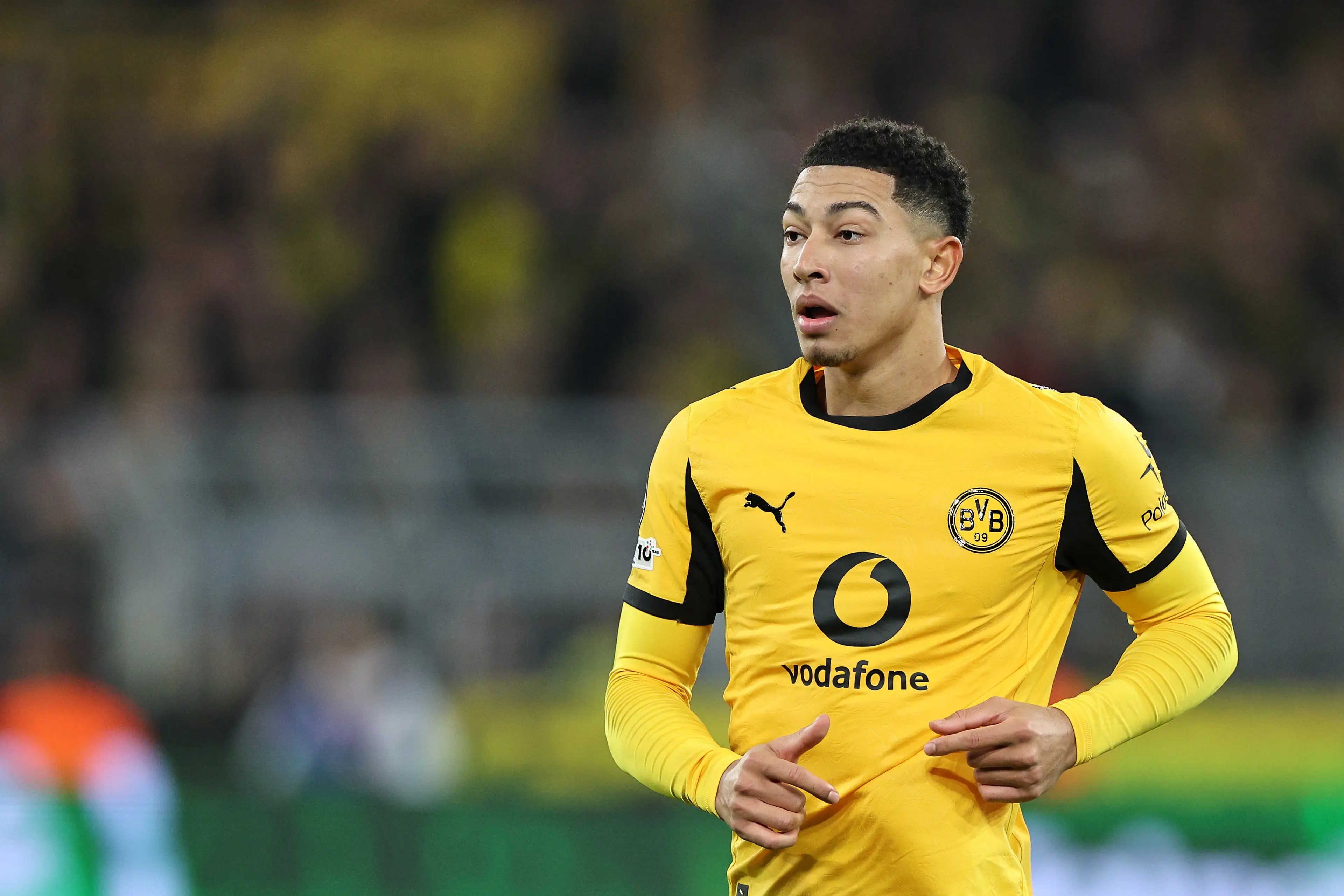 Bellingham has played 27 times for Dortmund. Image: Getty