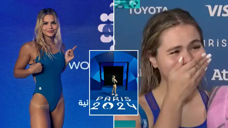 Olympic swimmer shocks world by announcing her retirement from swimming aged 20 in emotional interview