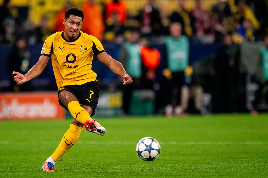 Jobe Bellingham in action for Borussia Dortmund (Credit:Getty)