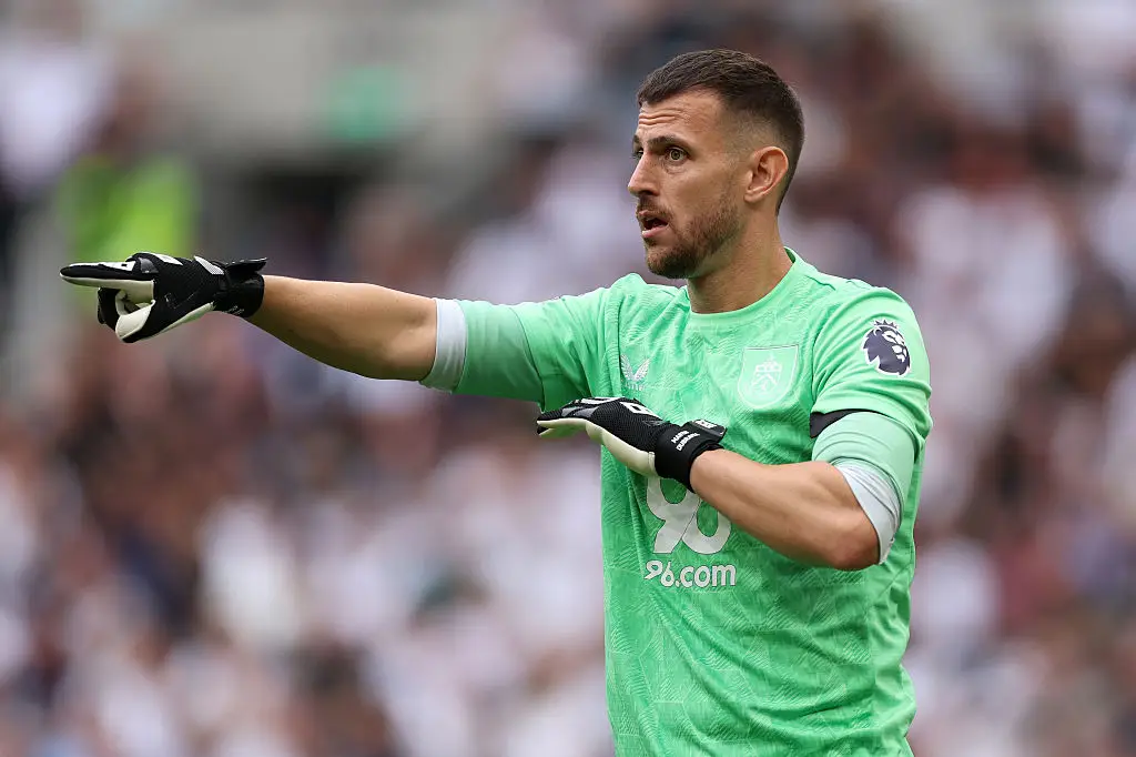 Martin Dubravka fell foul of the new rule during Burnley's match against Spurs. (Image: Justin Setterfield/Getty Images)