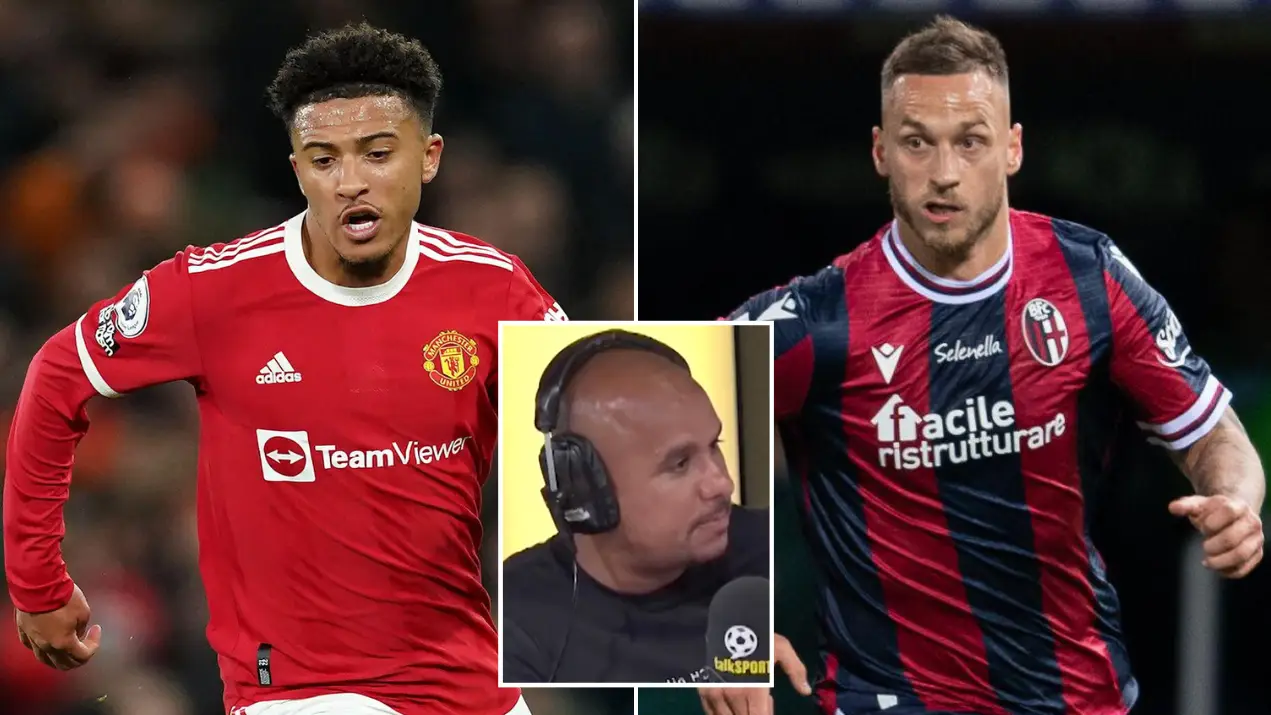 Gabby Agbonlahor claims he would rather have Marko Arnautovic at Manchester United than Jadon Sancho