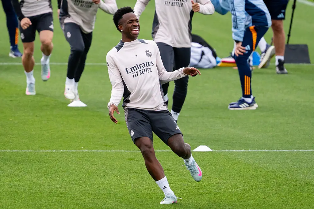 Vini Jr has sent Arsenal a message (Credit:Getty)