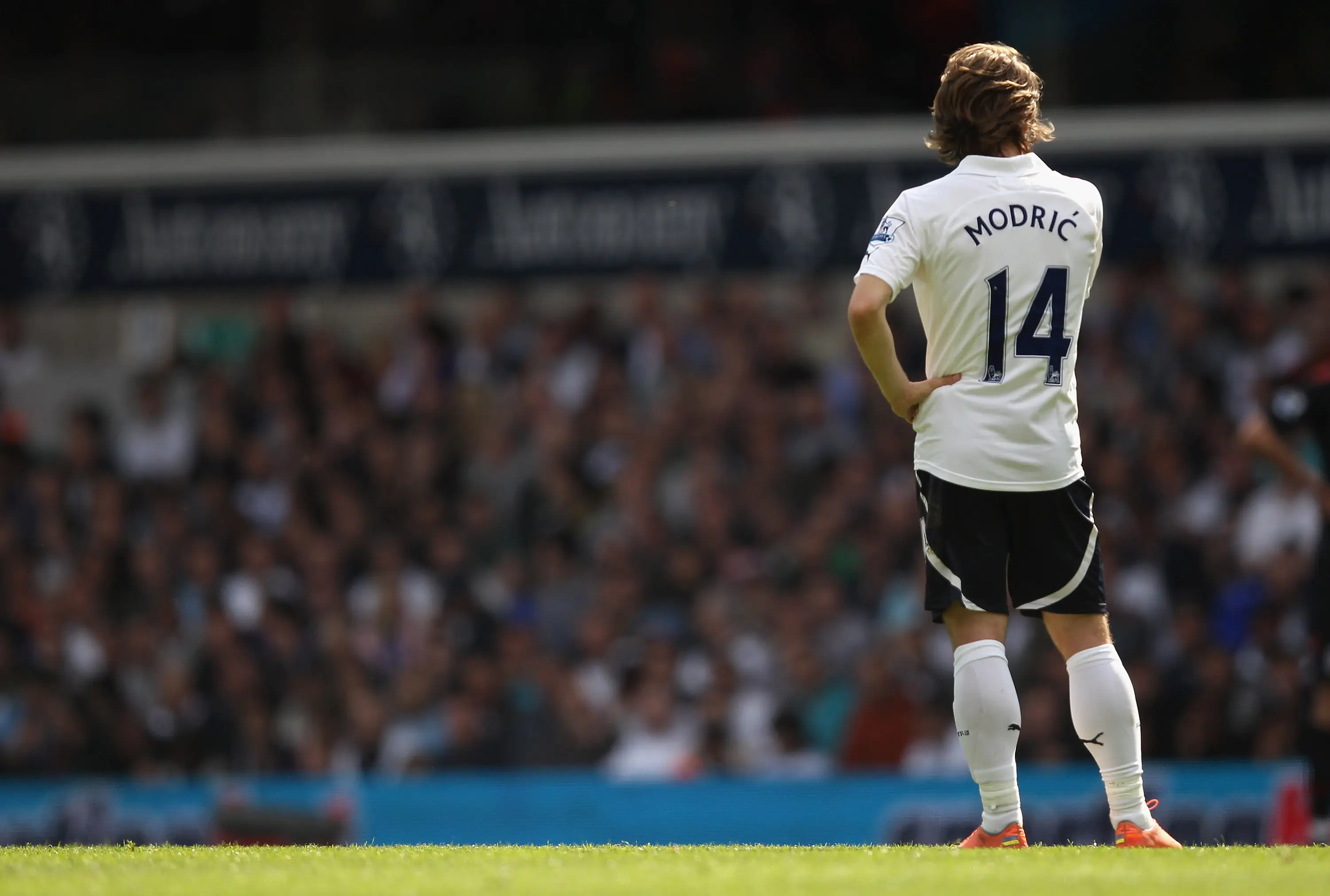 Luka Modric left Tottenham in 2012 after refusing to join his teammates for pre-season. Image credit: Getty