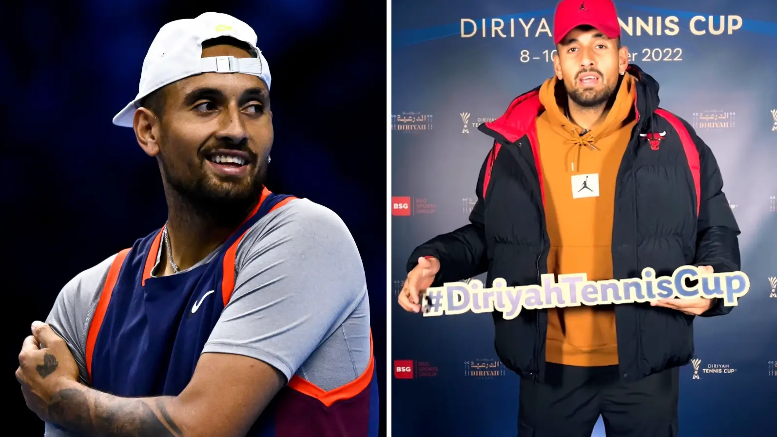 Nicolò Campo / Alamy.  @diriyahtenniscup/Instagram.