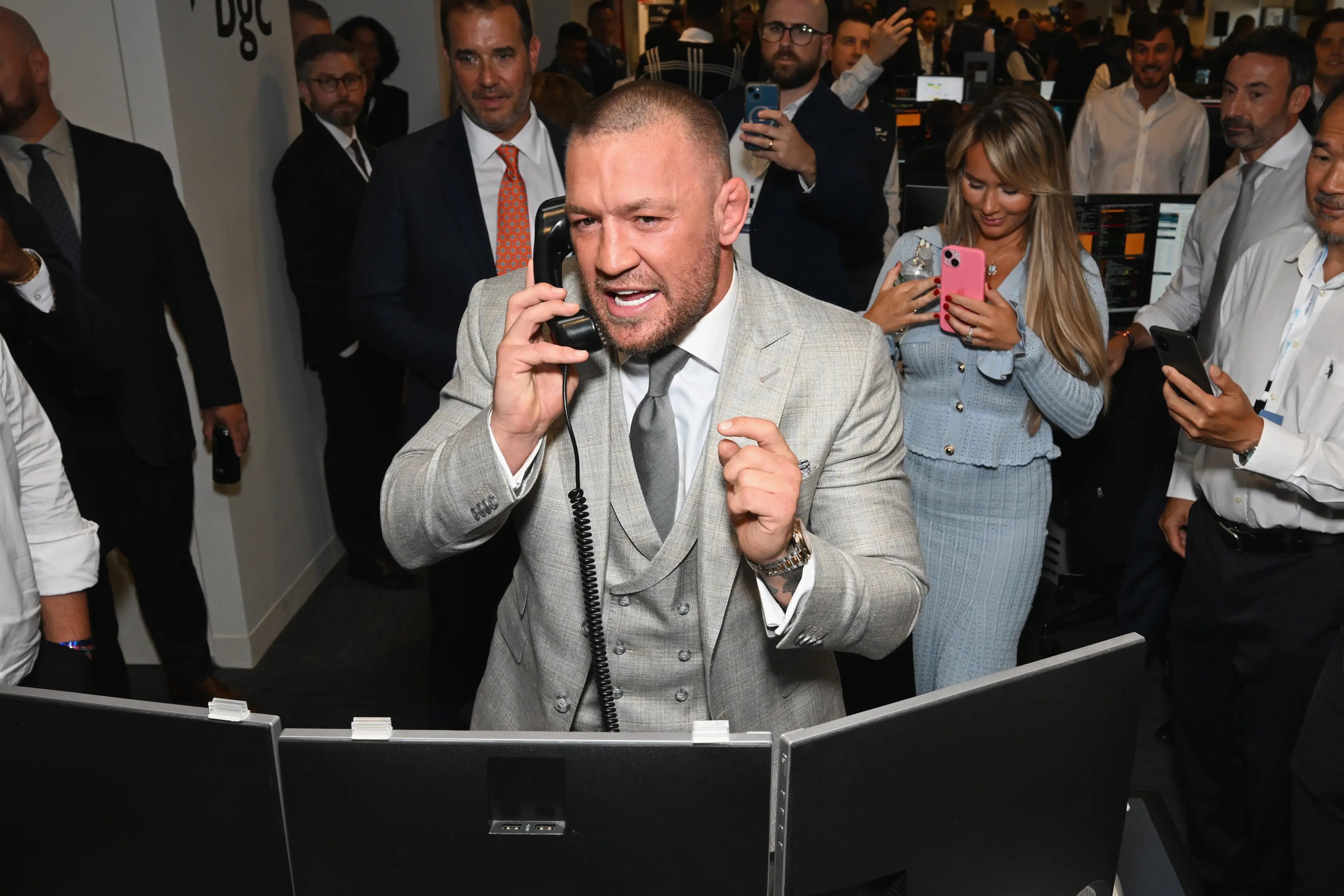 McGregor made an offer to fans with his new betting firm. Image: Getty