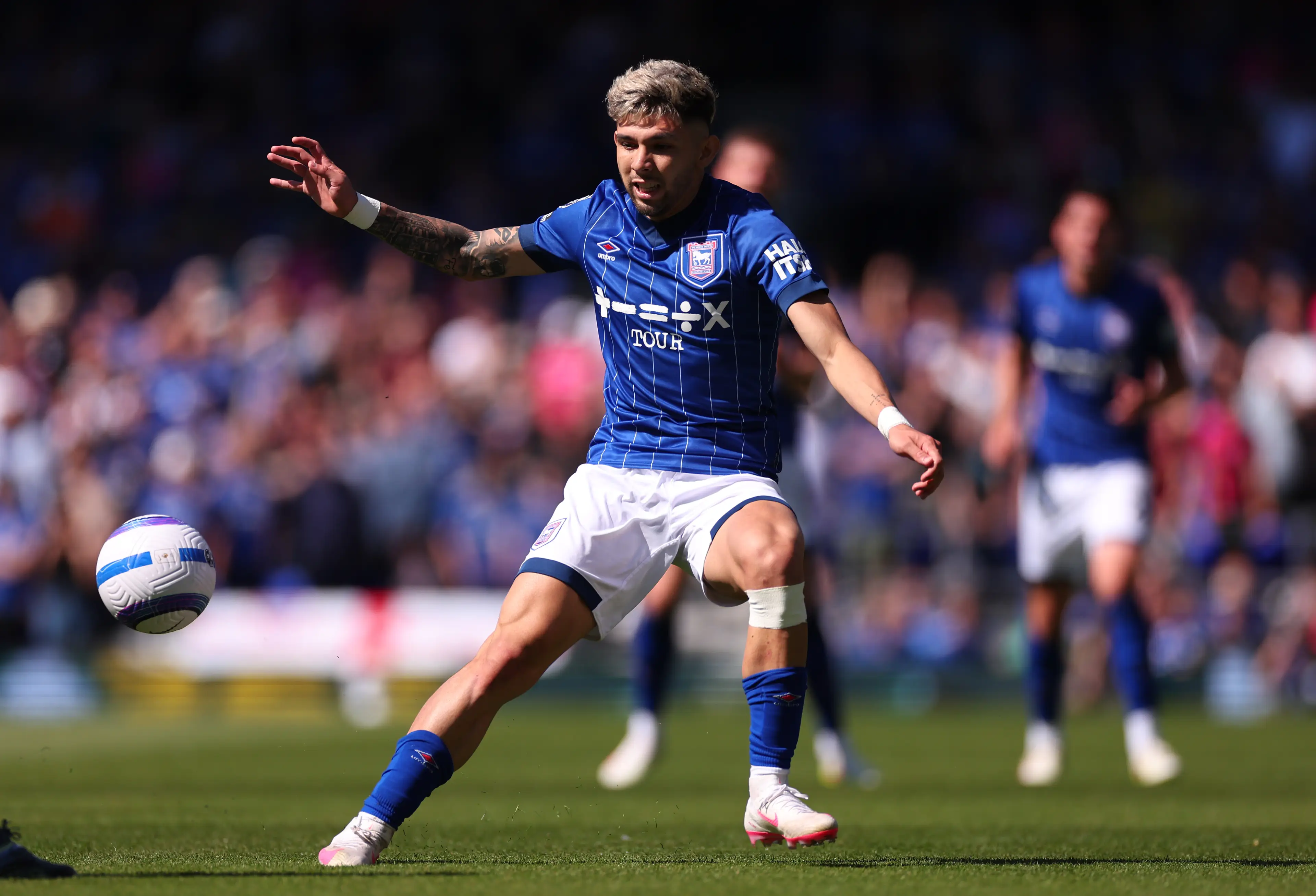 Enciso spent time on loan at Ipswich last season. Image credit: Getty