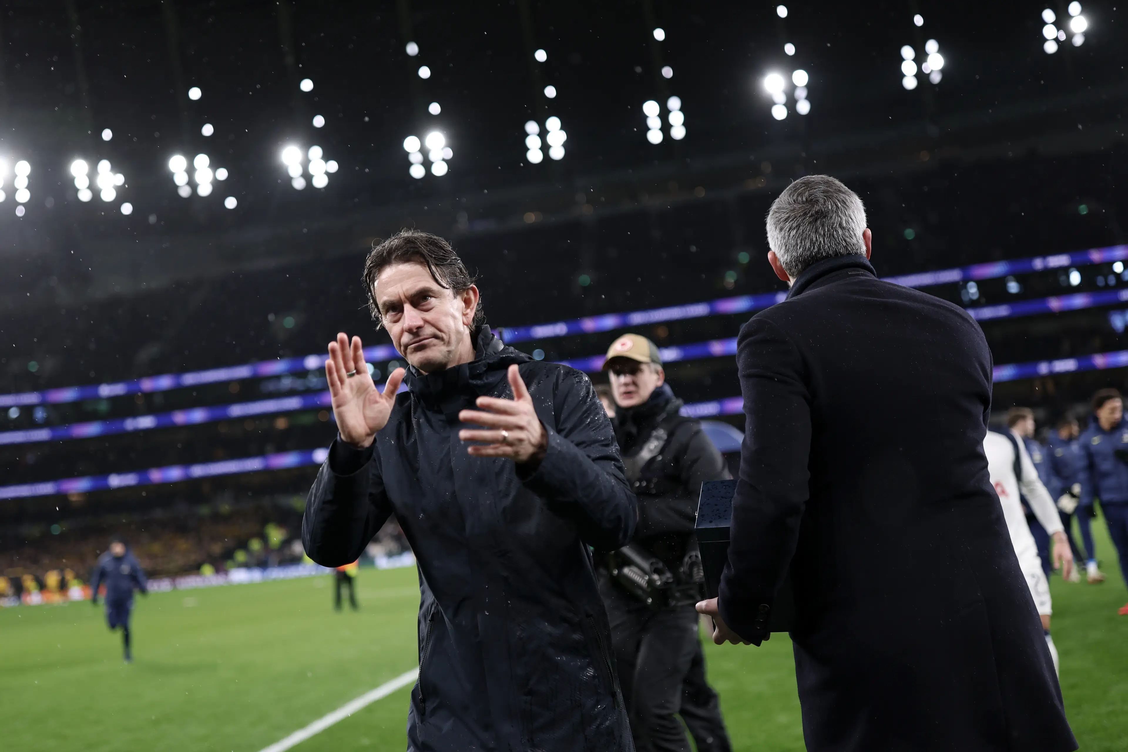 Thomas Frank is hoping to add to his Tottenham squad during the winter transfer market. Image: Getty 