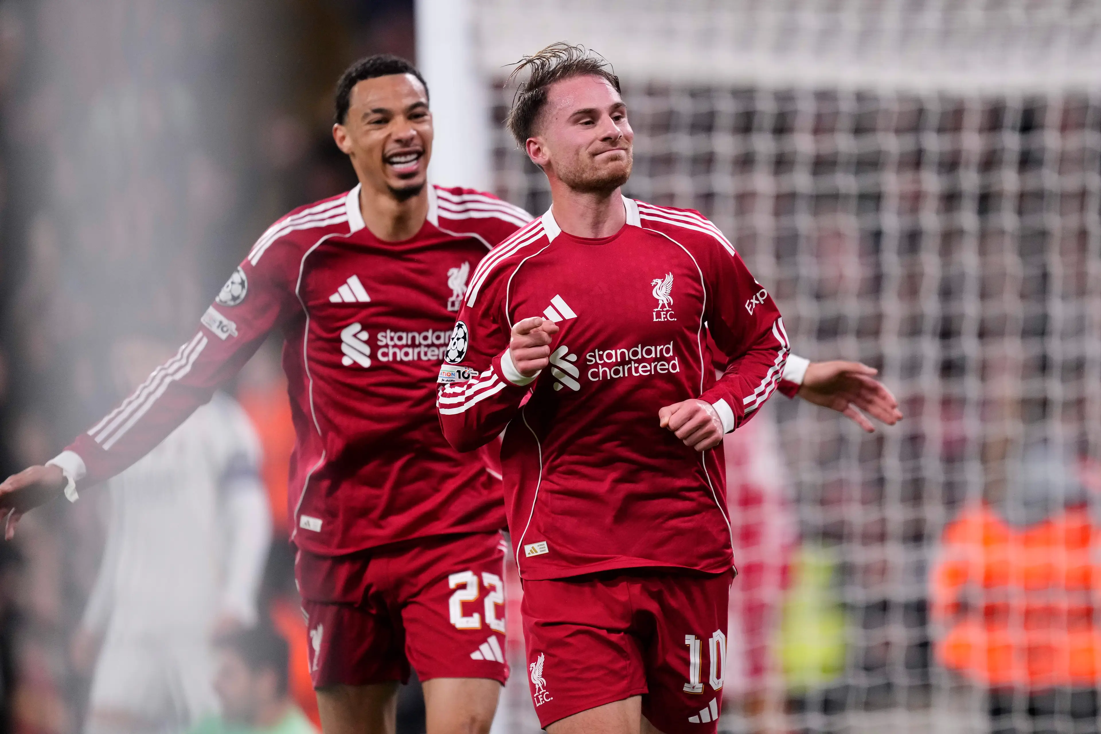 Alexis Mac Allister scored the winner as Liverpool beat Real Madrid in the Champions League. Image: Getty