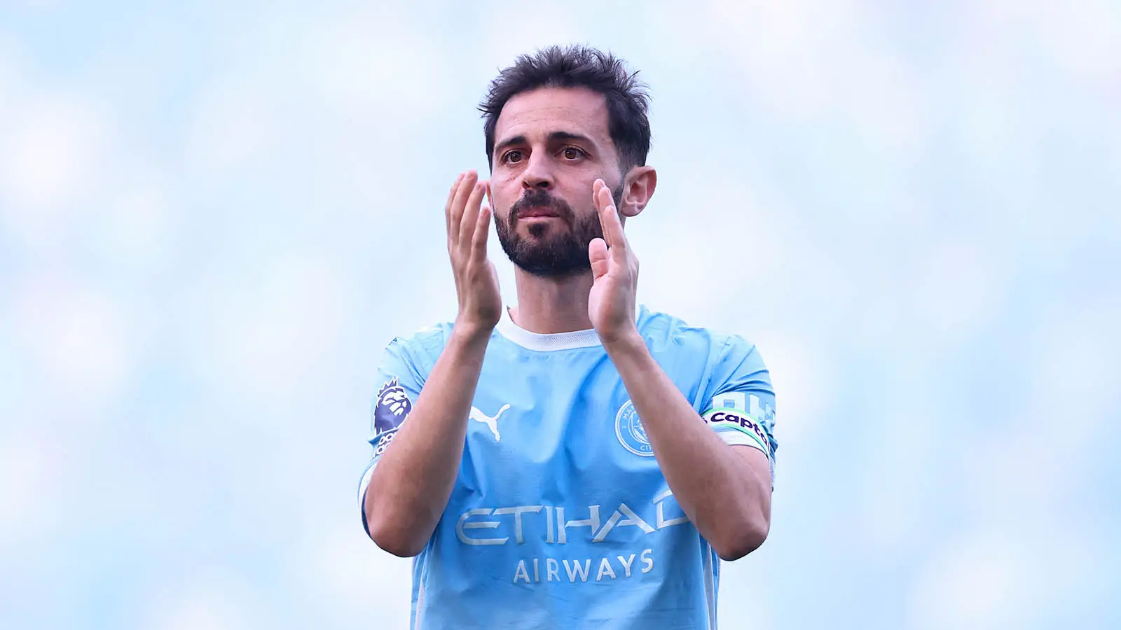 Bernardo Silva played his final game for City on the last day of the Premier League season (Image: Getty)
