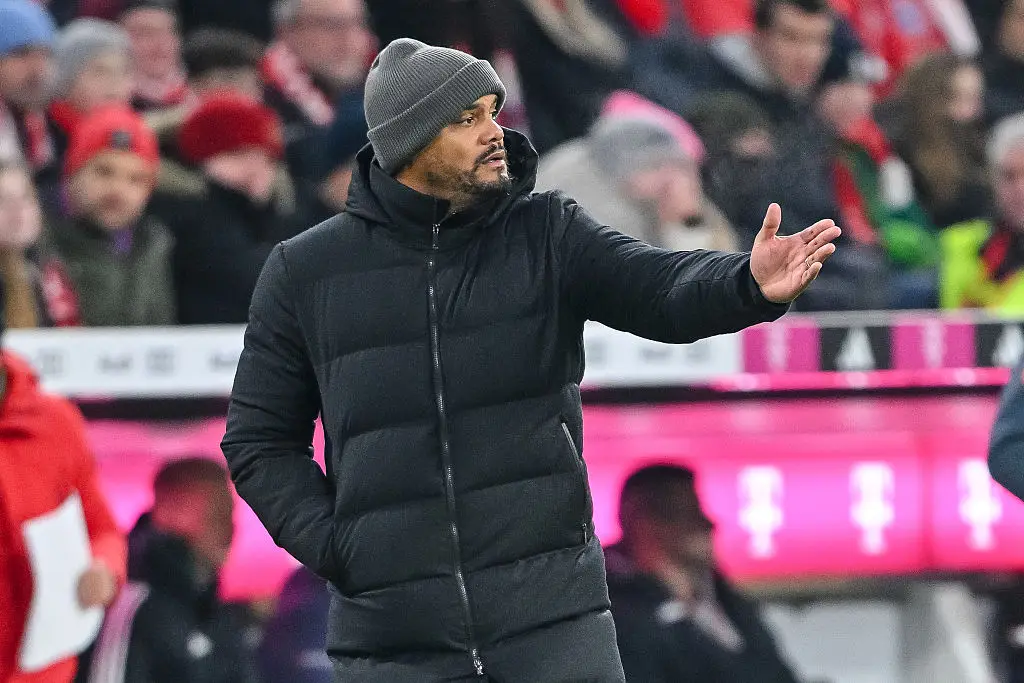 Pep Guardiola has spoken highly about Vincent Kompany (Credit:Getty)