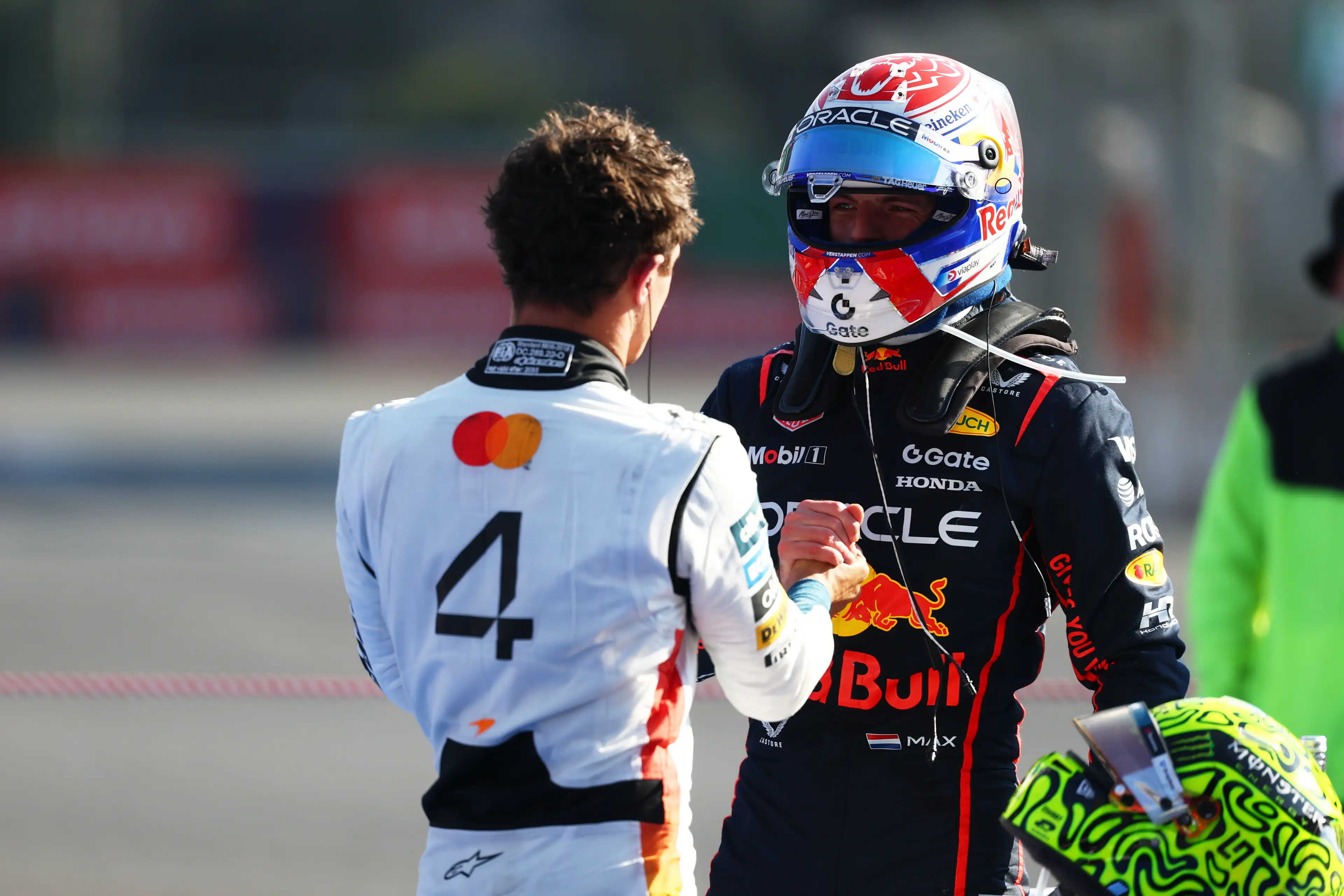 Max Verstappen is hunting down leader Lando Norris. (Image: Getty)