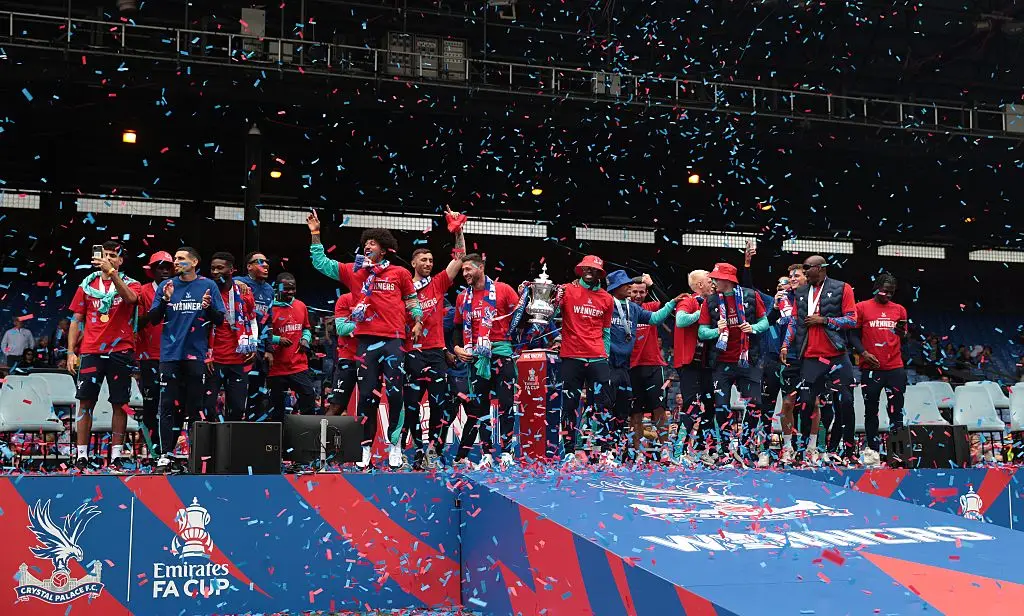Crystal Palace won the FA Cup (Credit:Getty)