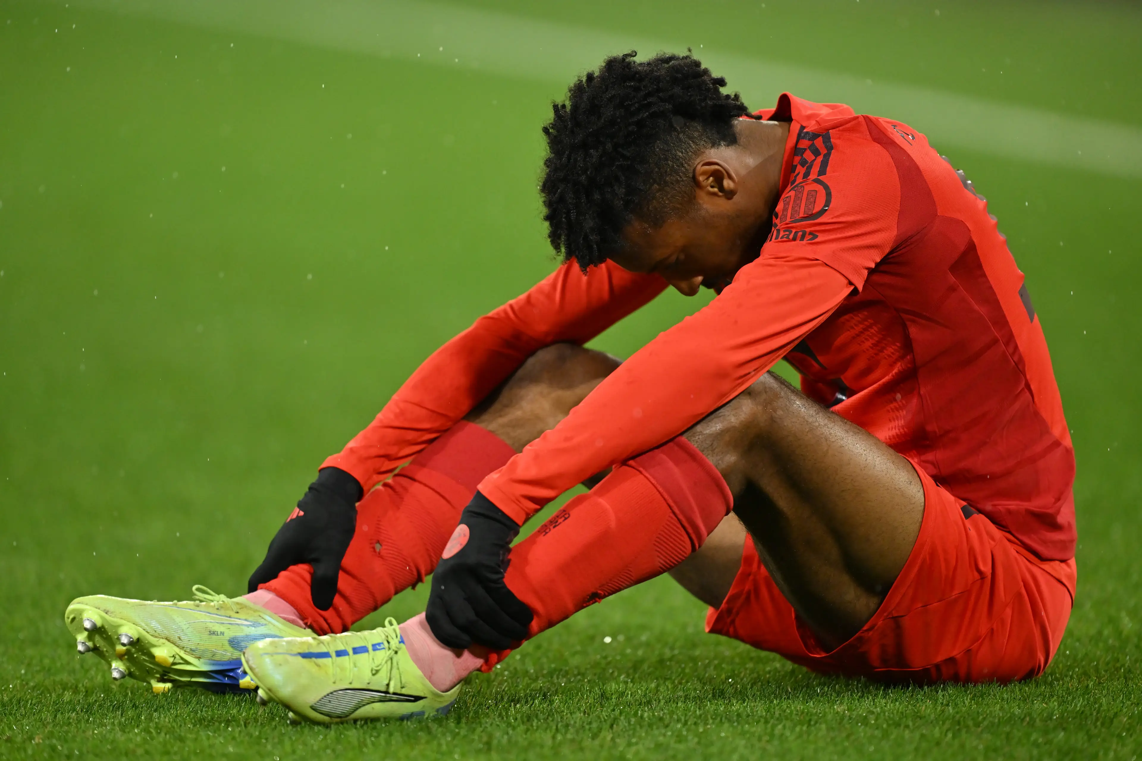 Kingsley Coman could be an option for Arsenal after Bukayo Saka's injury. Image: Getty