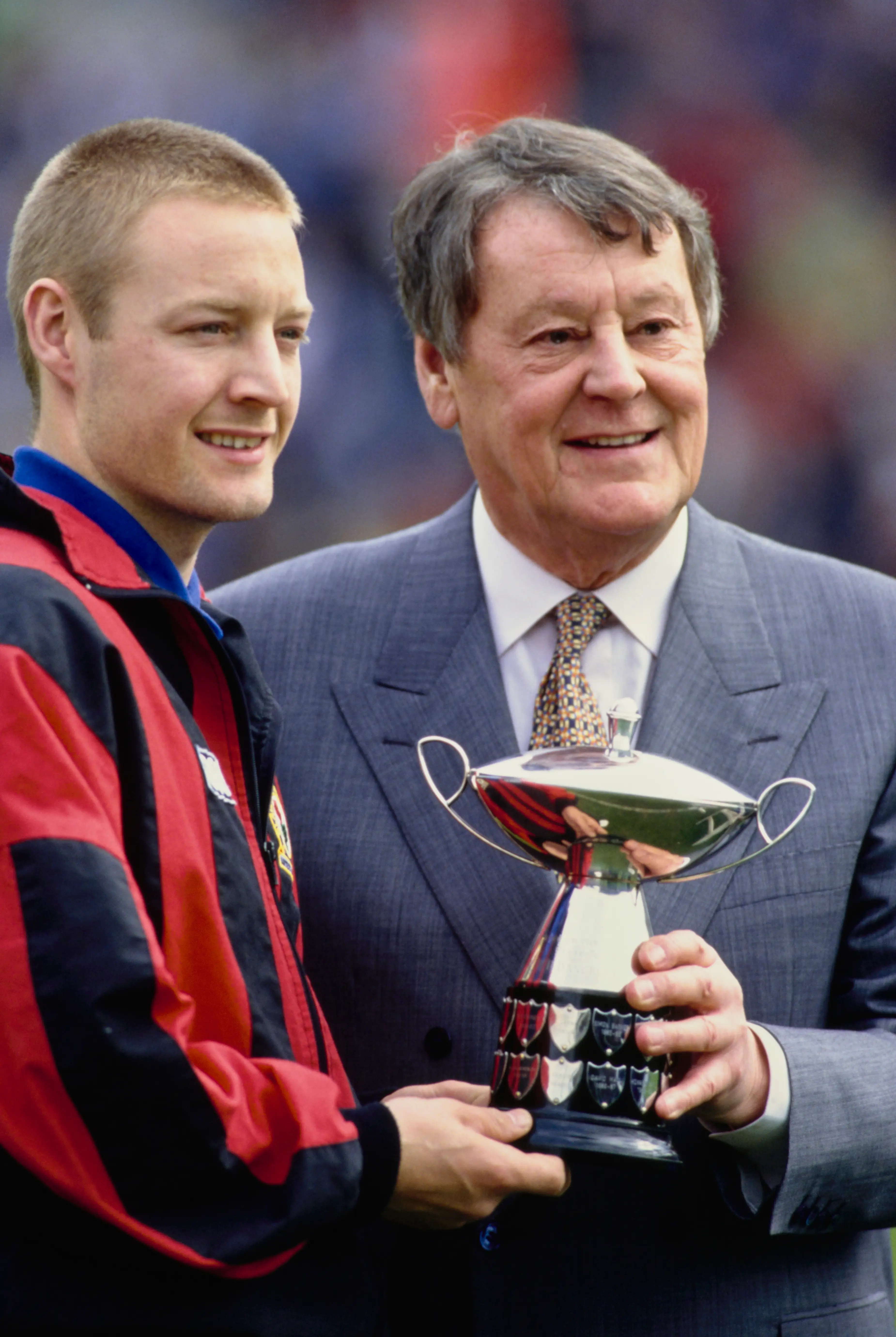 Batty later played for Newcastle, coming second on two occasions. Image: Getty