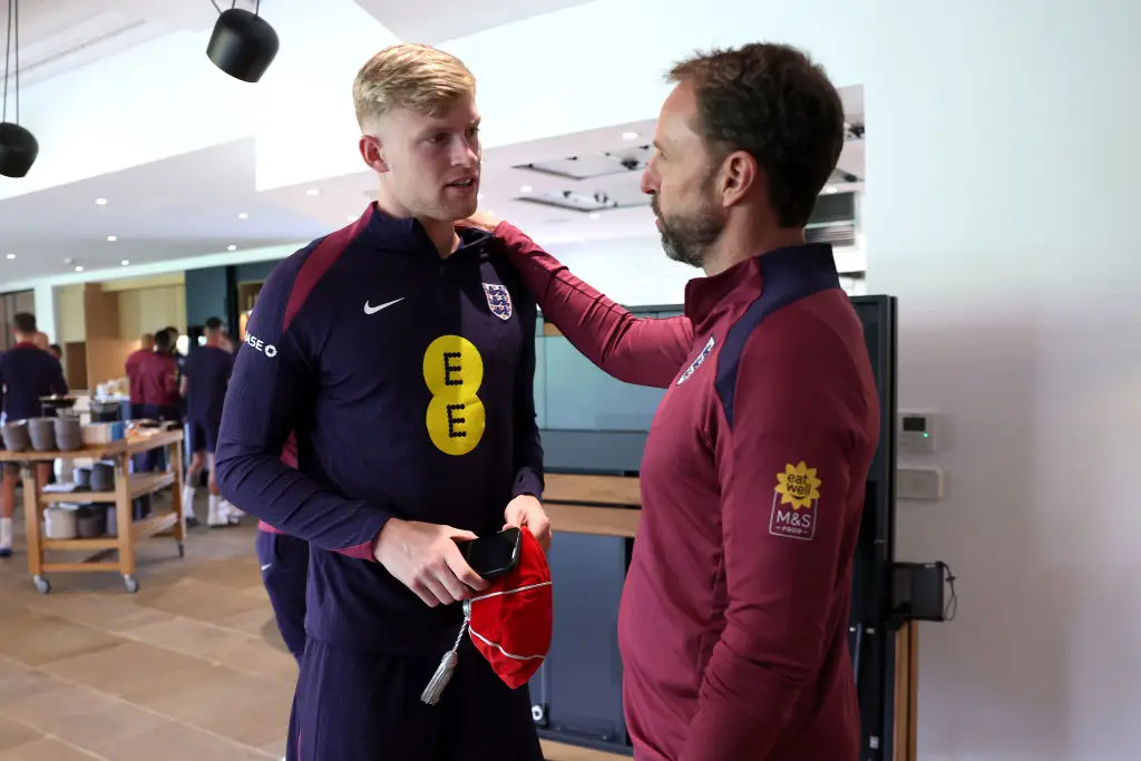 Branthwaite missed out on a place in England's Euro 2024 squad (Image: Getty)