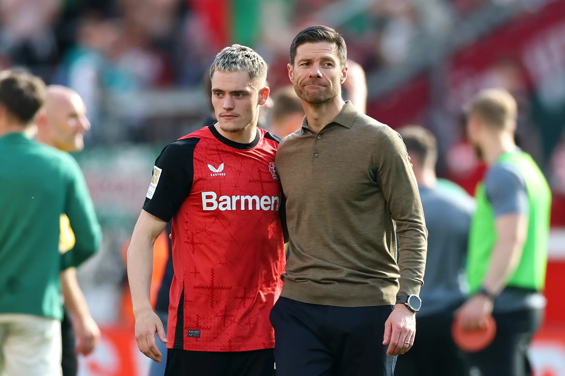 Xabi Alonso worked with Florian Wirtz at Bayer Leverkusen. Image: Getty