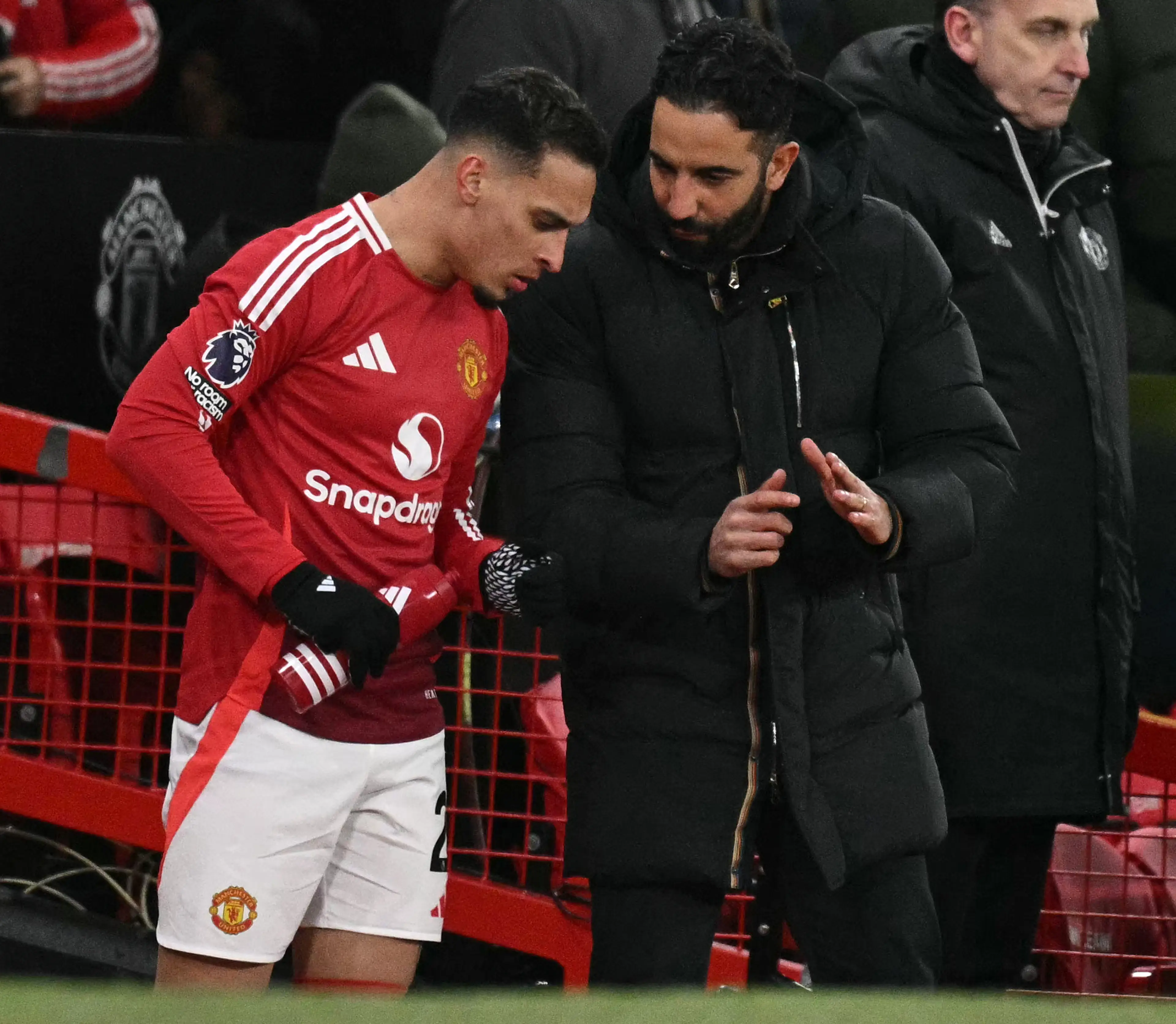 Antony was limited to just nine appearances under Amorim. Image credit: Getty