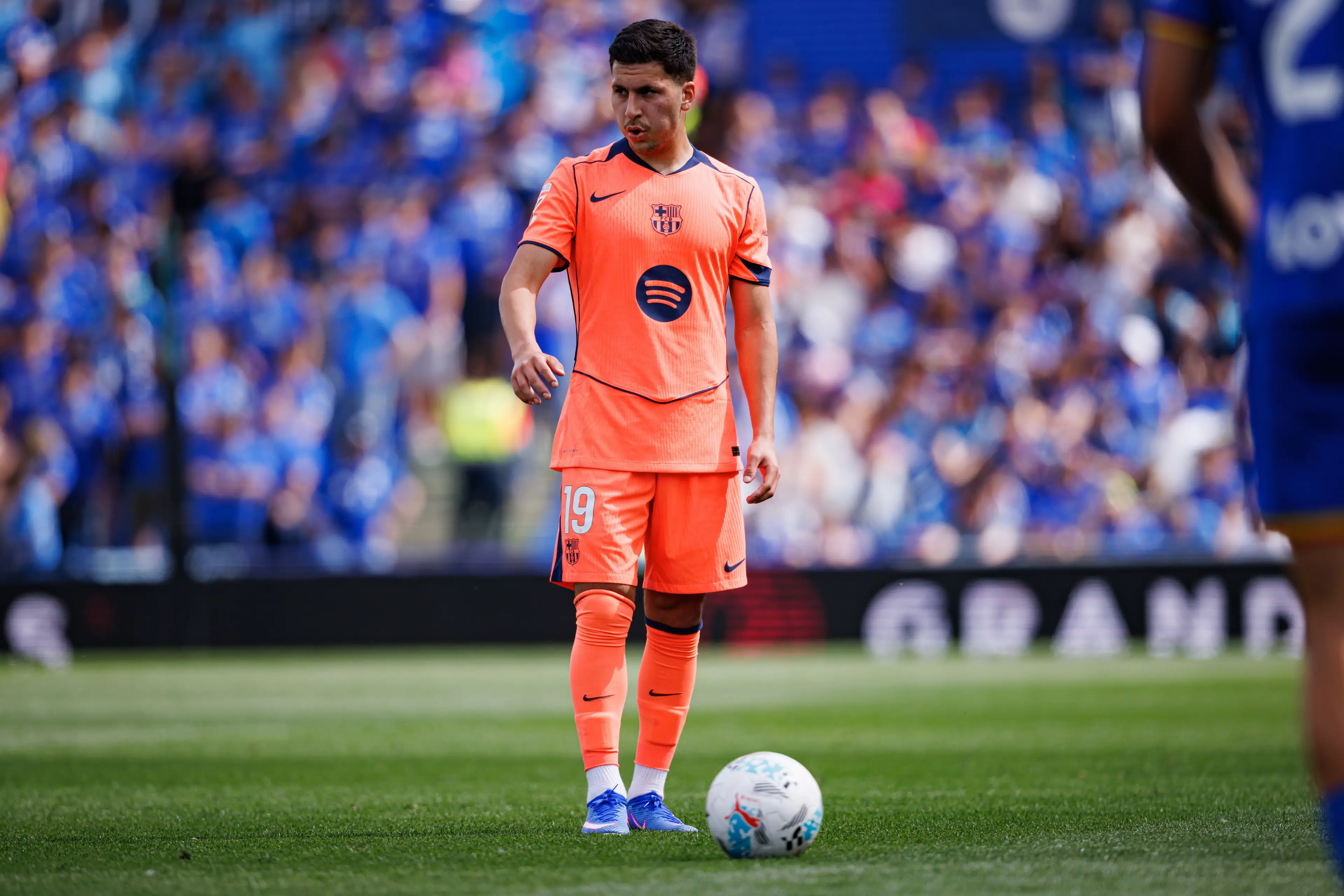  Roony Bardghji (FC Barcelona) seen in action during the LaLiga EA SPORTS game between the teams of Getafe CF and FC Barcelona (Getty Images)