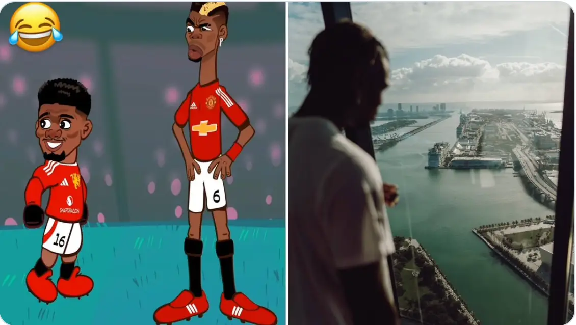 Paul Pogba got Manchester United fans talking with his social media posts. Image: Instagram/Paul Pogba