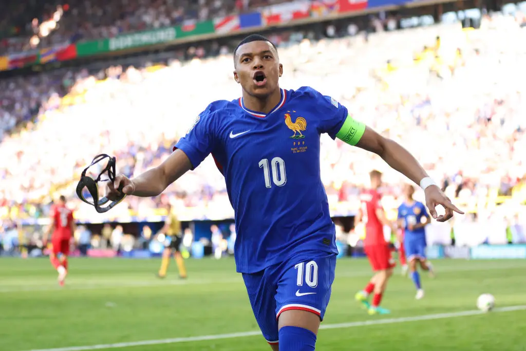 Kylian Mbappe scored his first goal at the European Championships in the 1-1 draw with Poland on Tuesday. (Image: Getty)