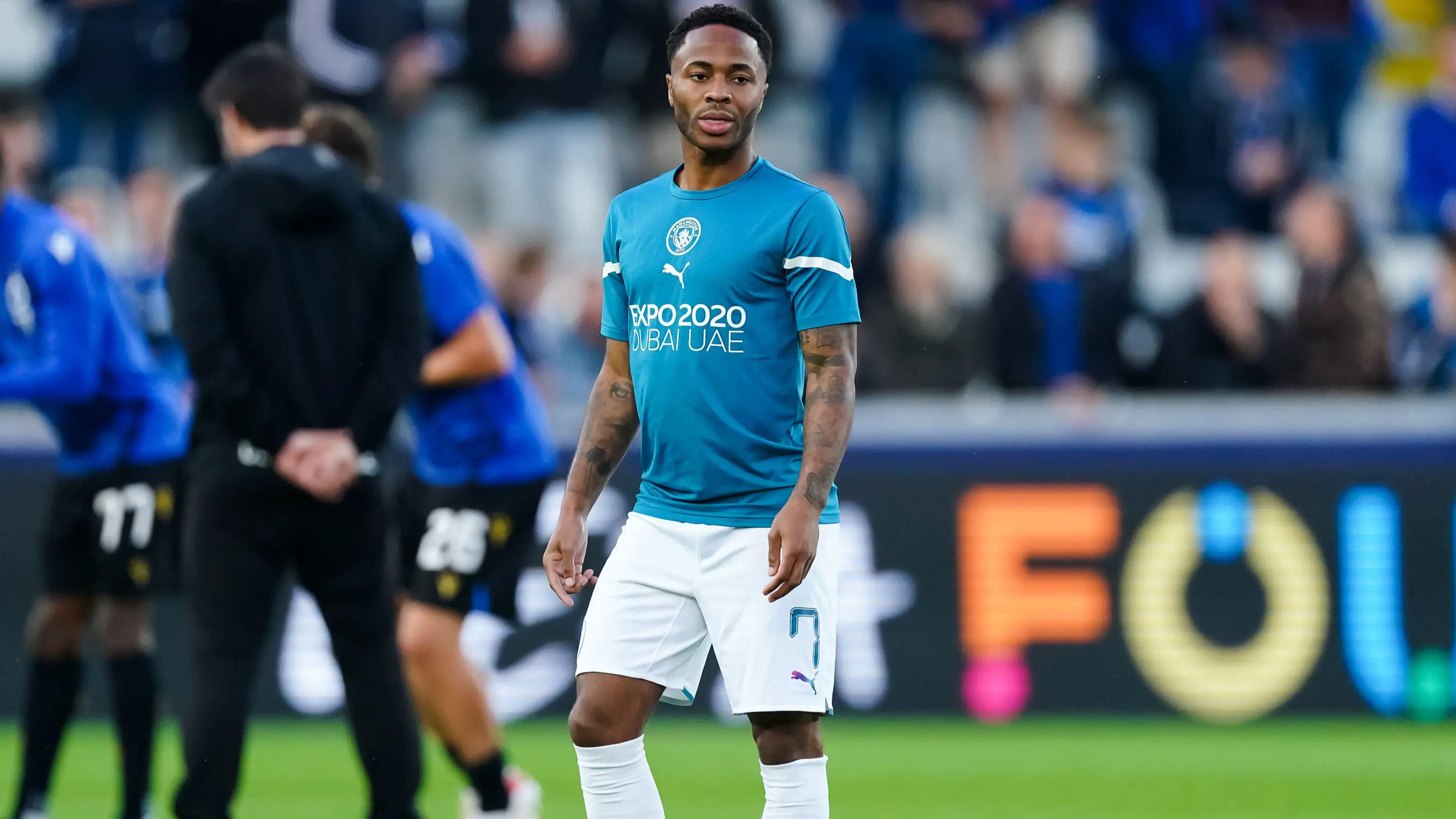 Manchester City's Raheem Sterling (Image: Alamy)