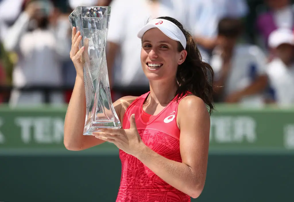 Johanna Konta won the Miami Open in 2017 (Image: Getty)