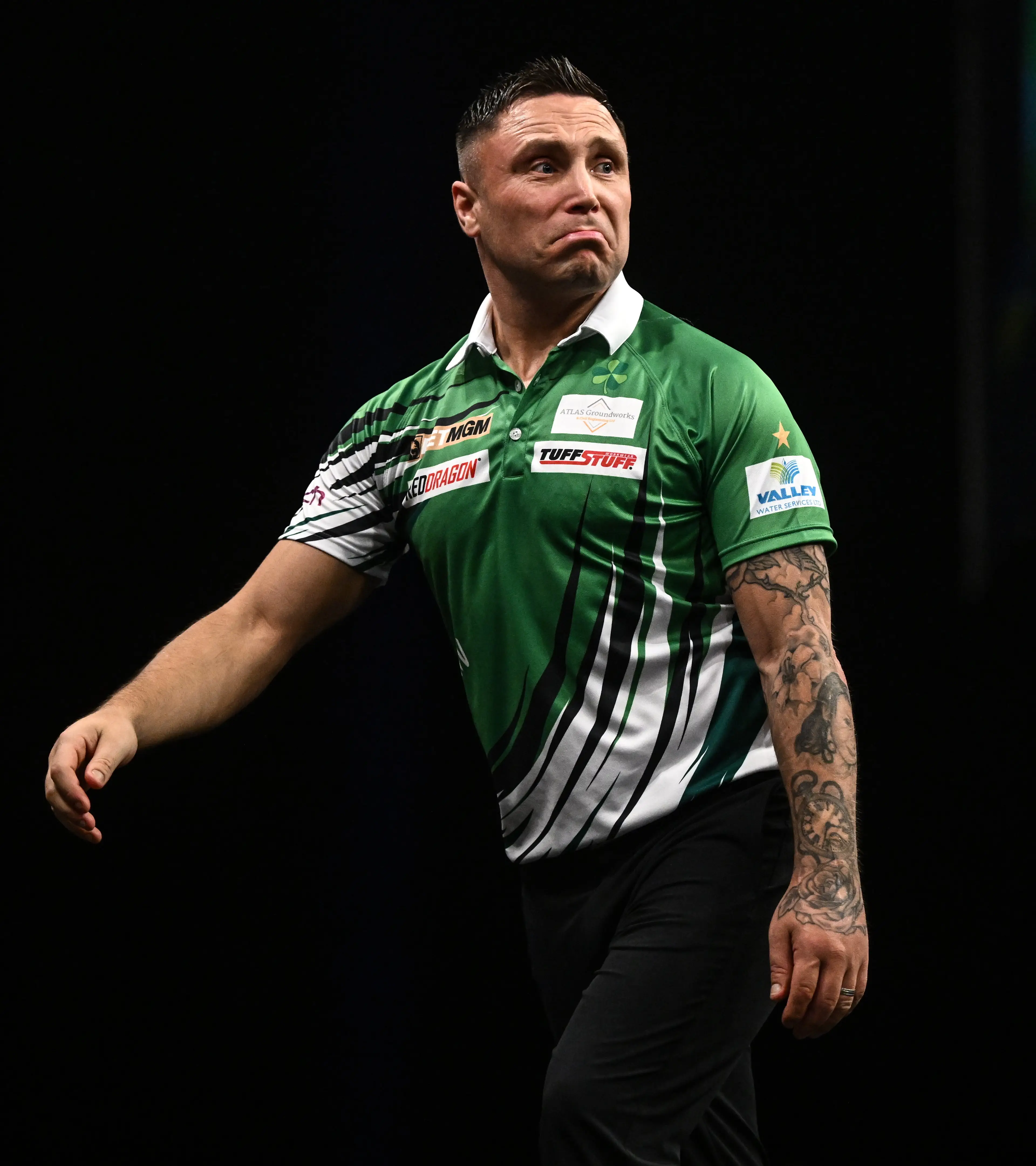 Gerwyn Price has given his no-nonsense take on the 'Contenders' and 'Challengers' concept. Image credit: Getty