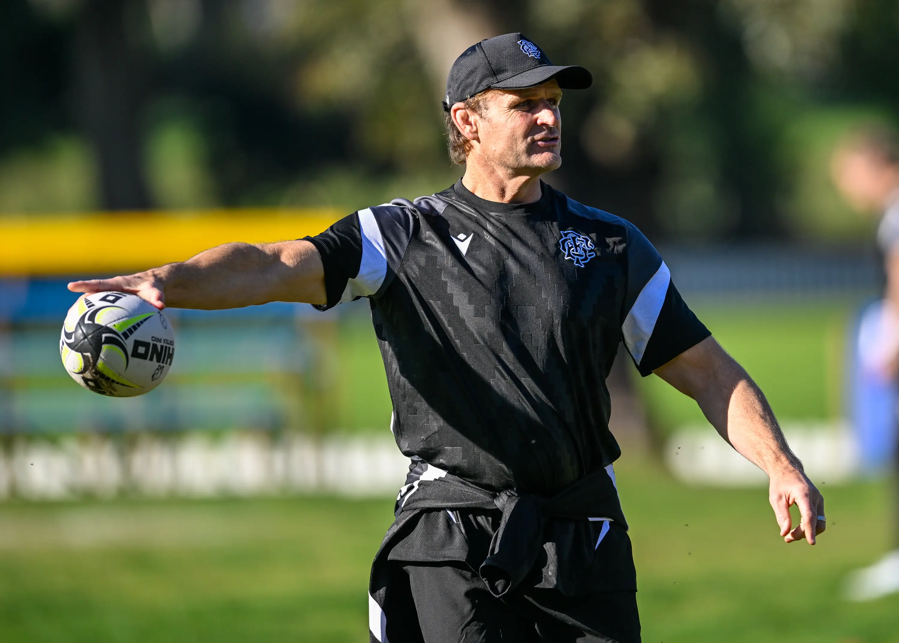 Scott Razor Robertson (Barbarians Head Coach) during the Barbarians training session at Rondebosch Boys High School (Getty Images)