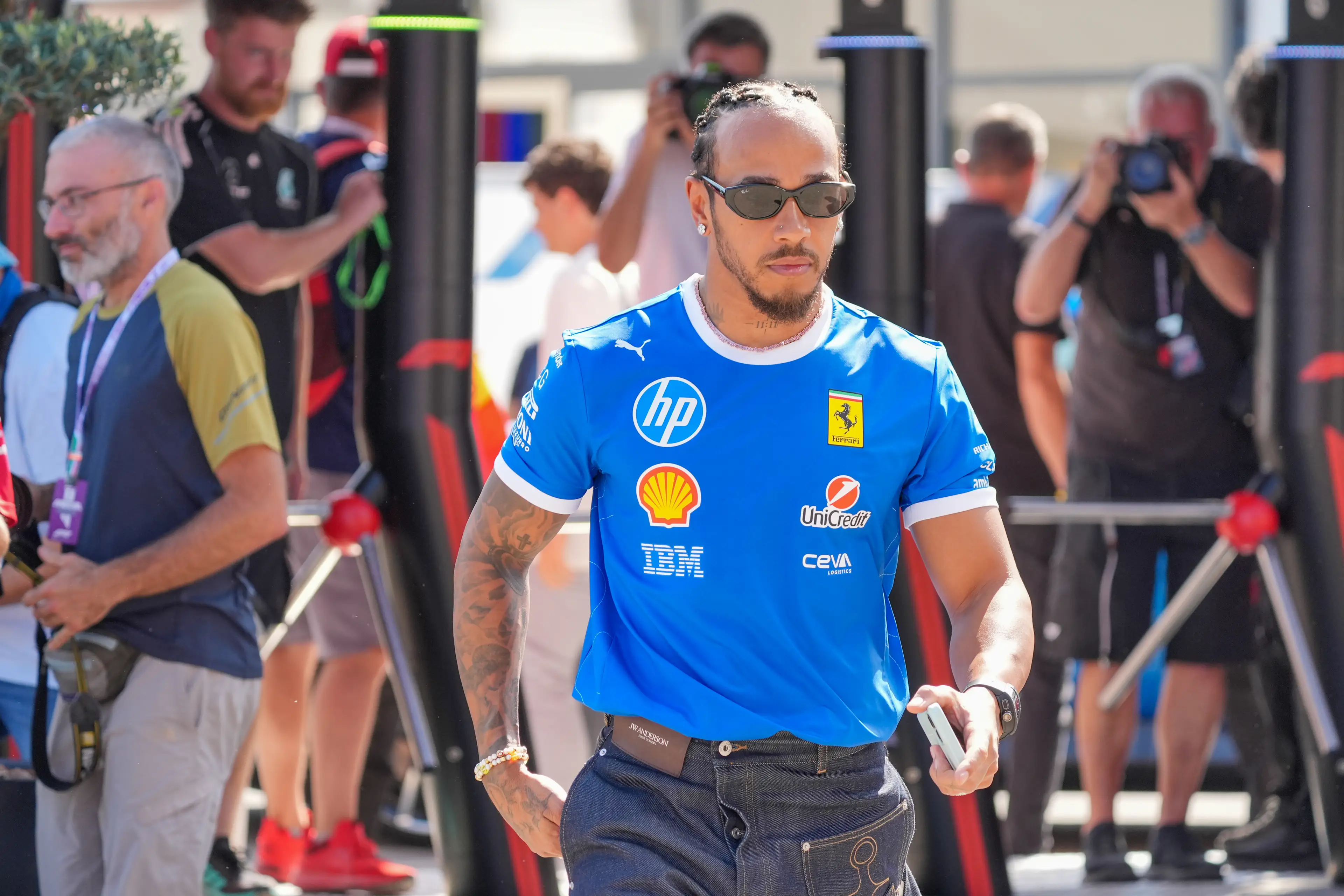 Lewis Hamilton. Image: NurPhoto / Contributor via Getty