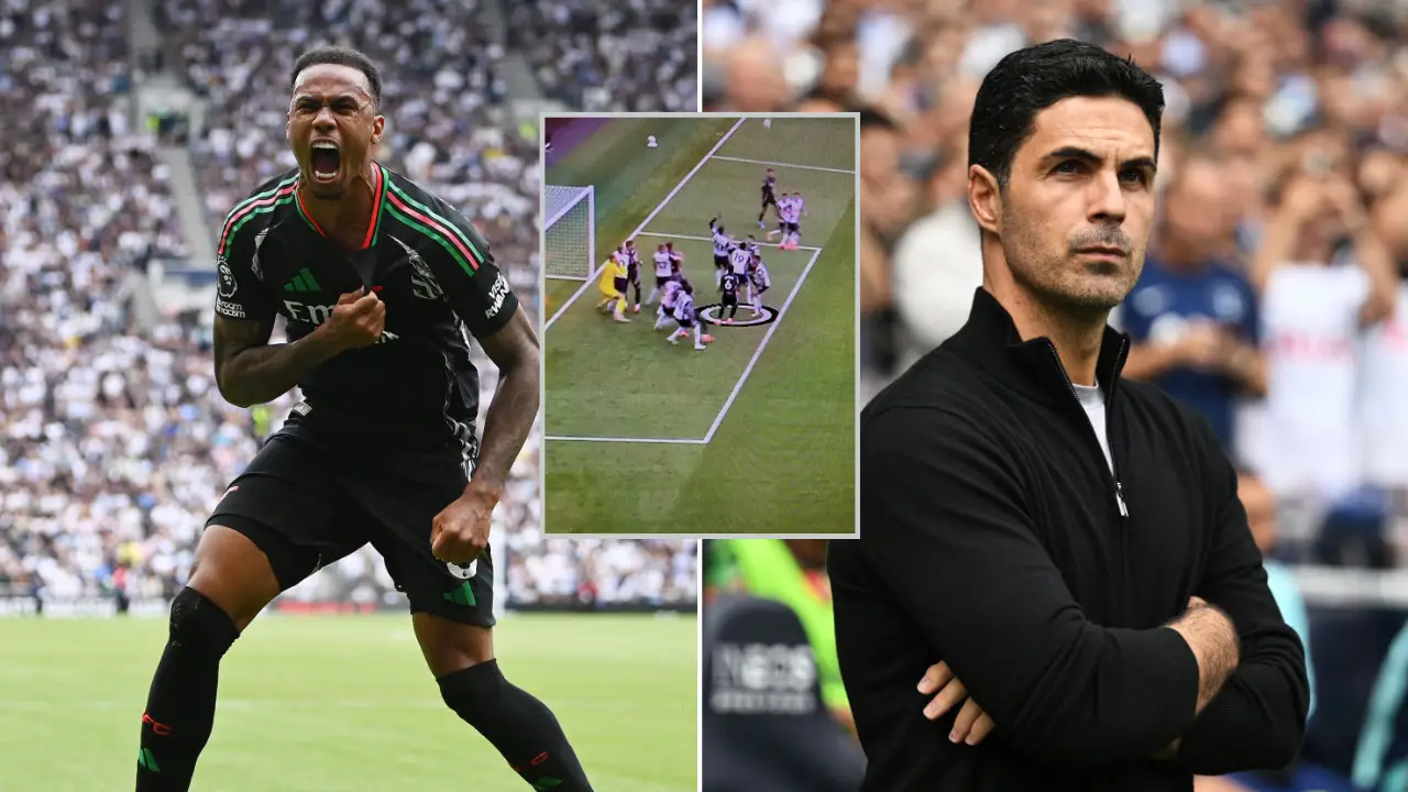 Arsenal fan has worked out how Mikel Arteta has got around the Premier League's set-piece rule changes with 1000 IQ move