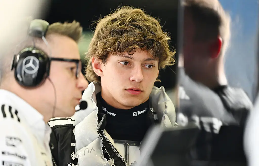 Kimi Antonelli races for Mercedes (Credit:Getty)