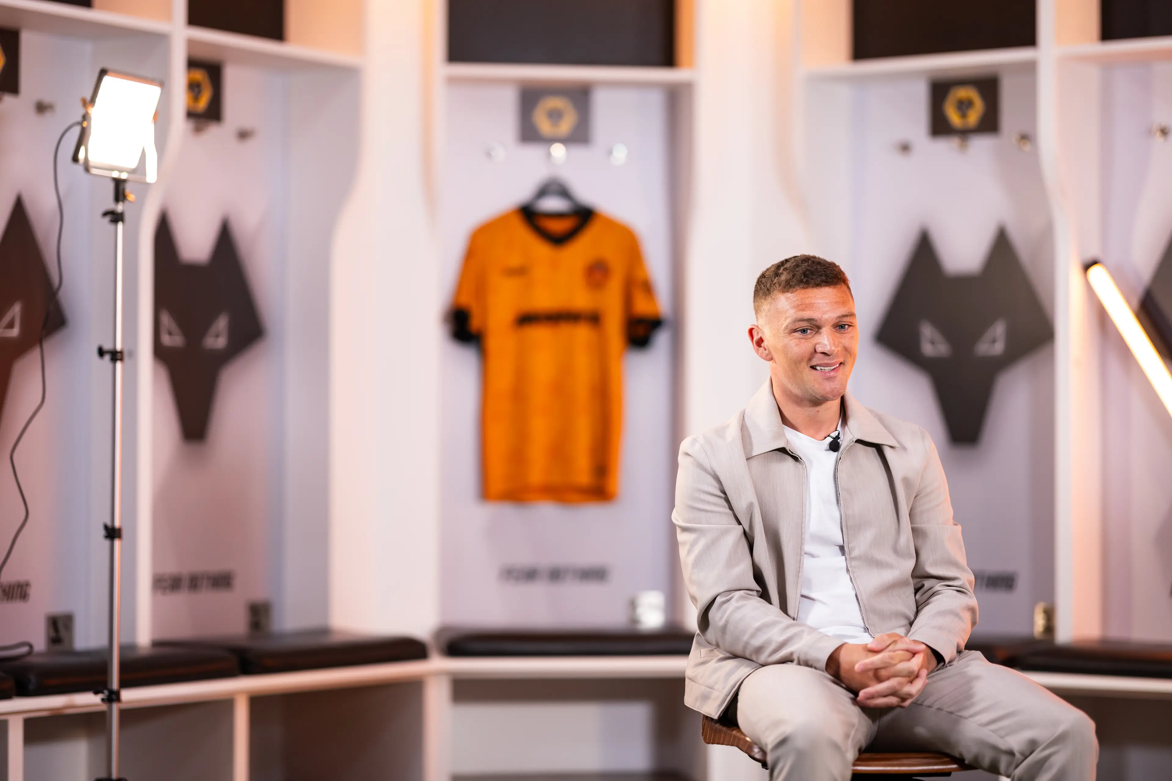 Trippier spoke to Wolves' media team this week. Image credit: Getty