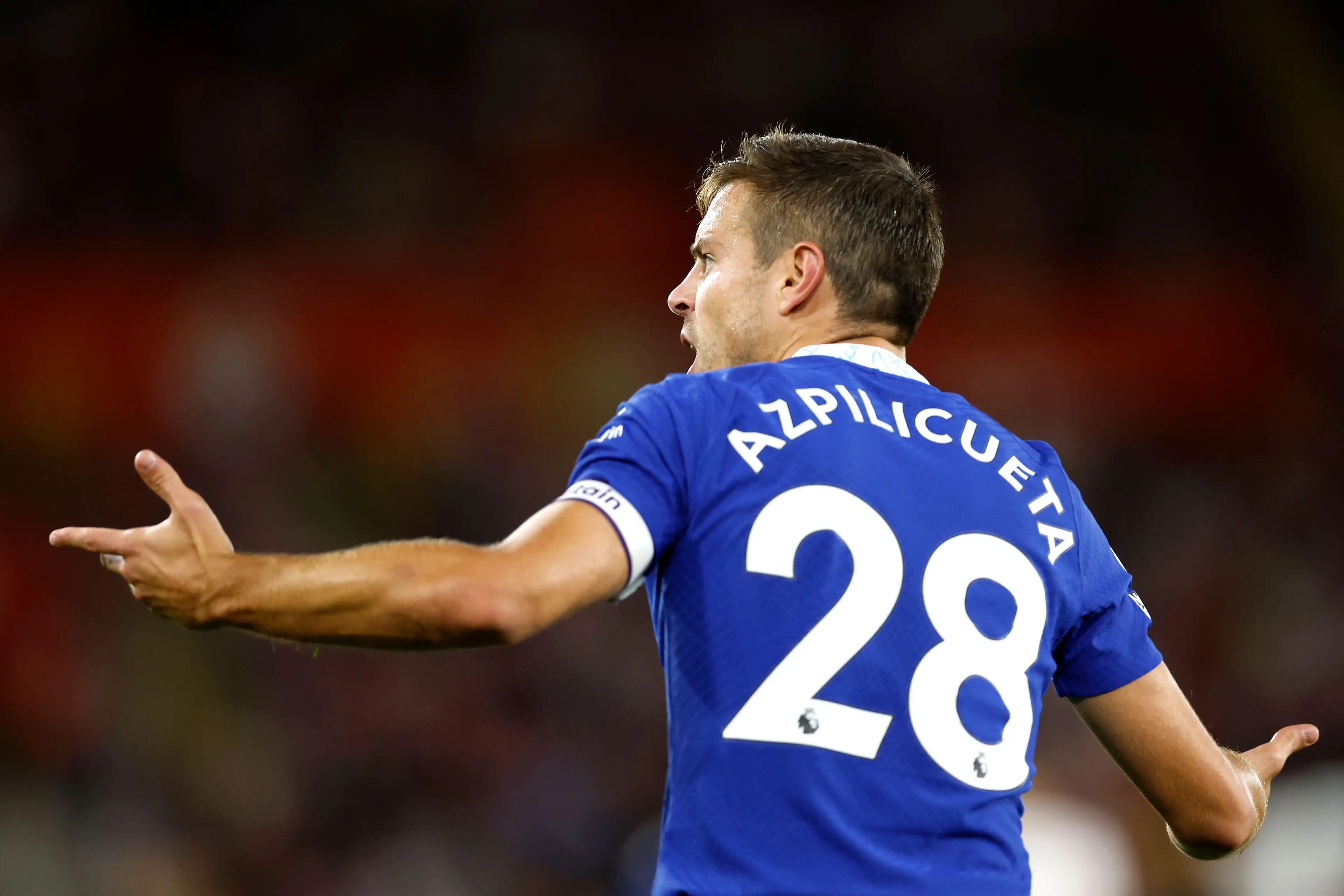 Cesar Azpilicueta in action for Chelsea against Southampton. (Alamy)