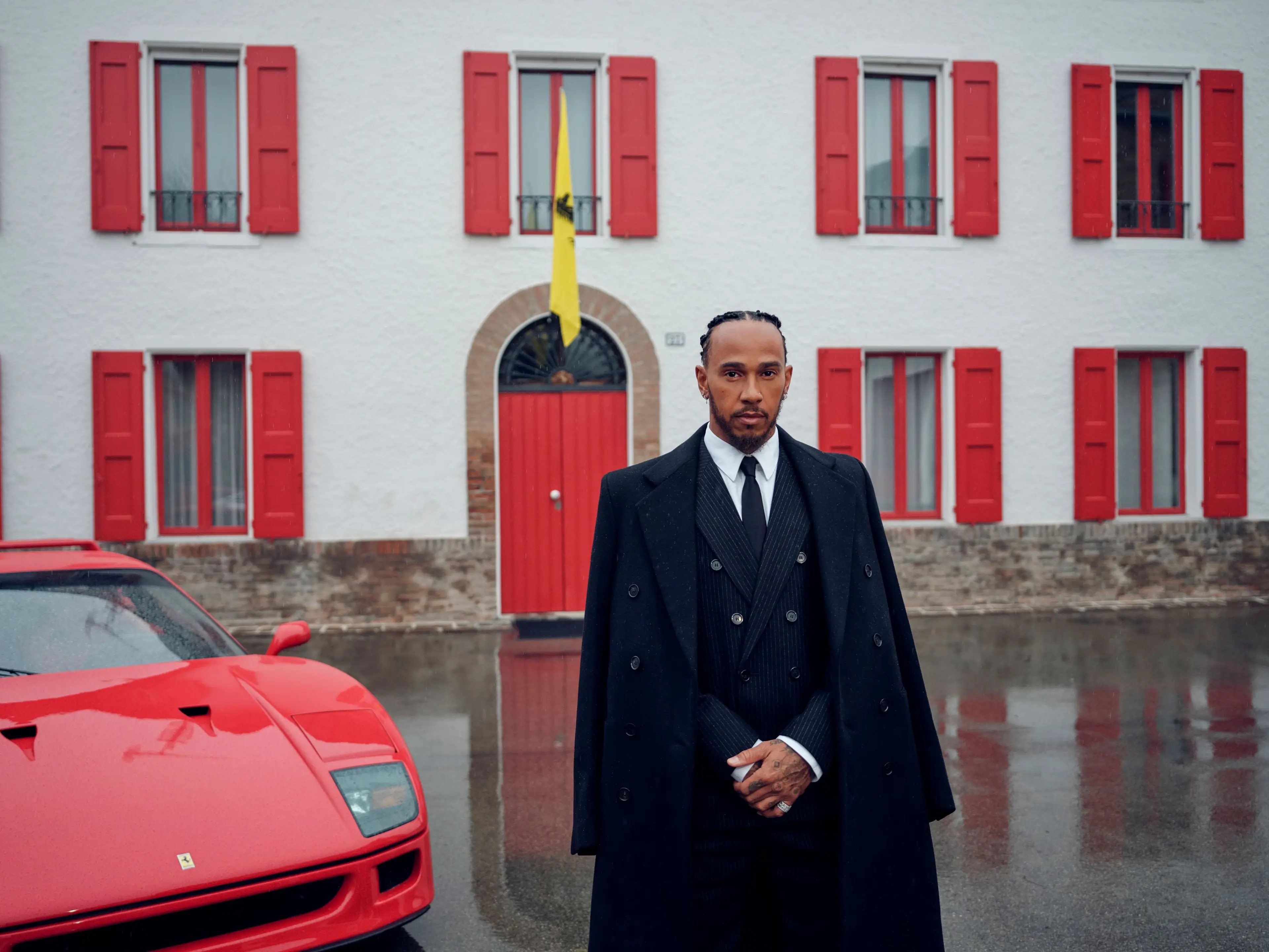 Lewis Hamilton at Maranello 2025- Scuderia Ferrari/@photodre 