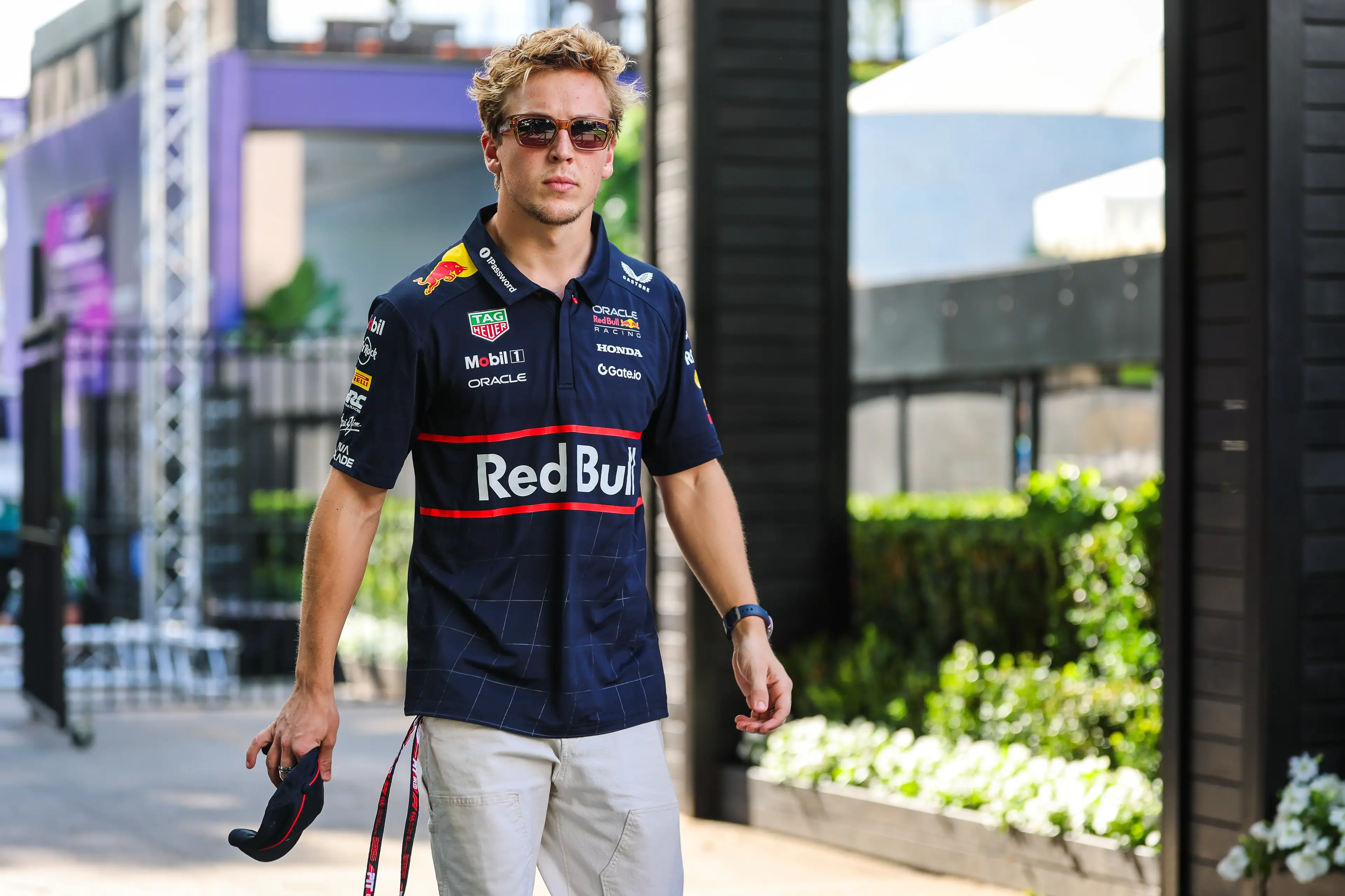 Lawson is Max Verstappen's Red Bull teammate for 2025. Image credit: Getty