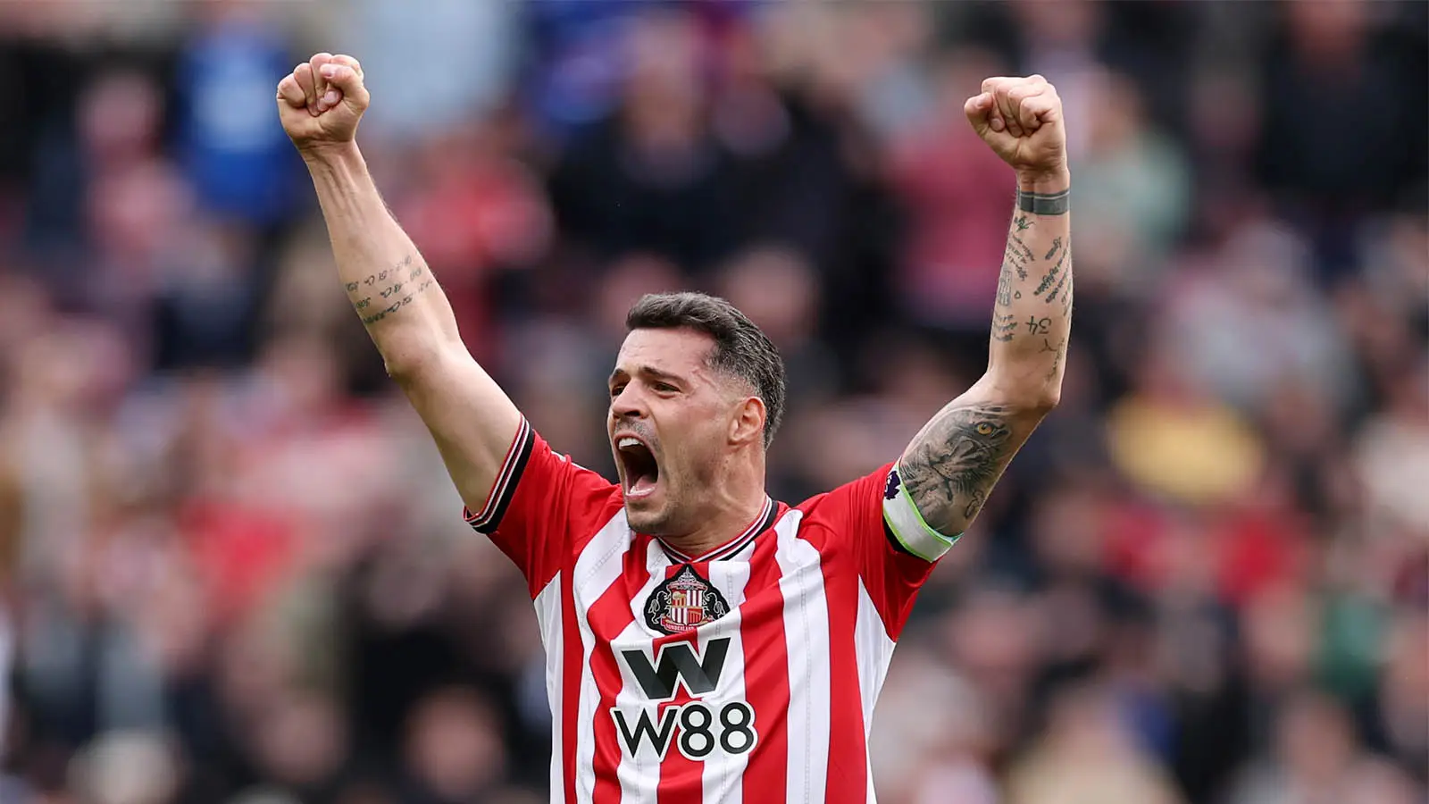 Granit Xhaka was a key player for Sunderland last season (Image: Getty)