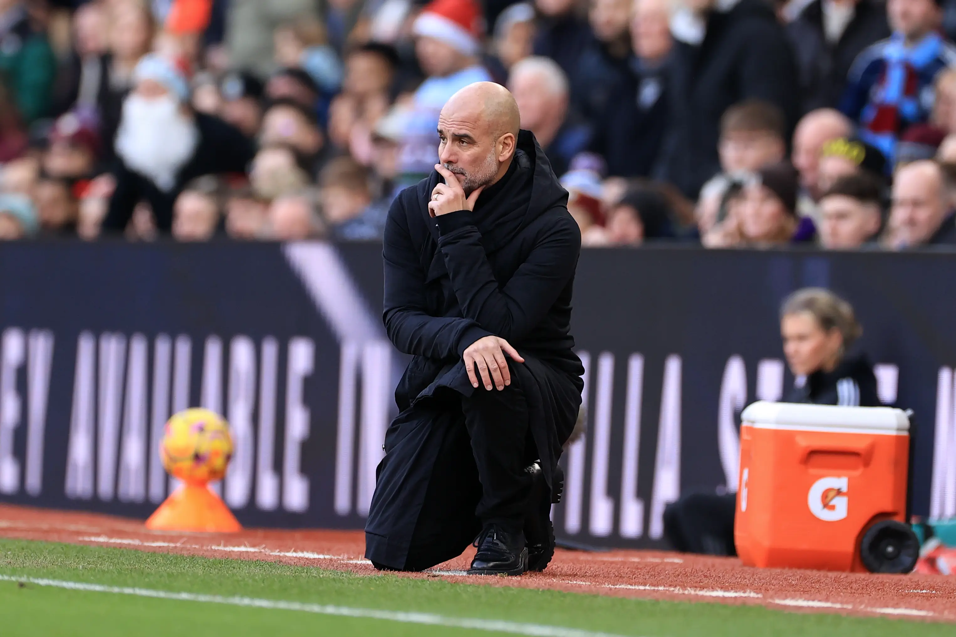 Pep Guardiola is looking to lead Manchester City out of their recent drop in form. Image: Getty 