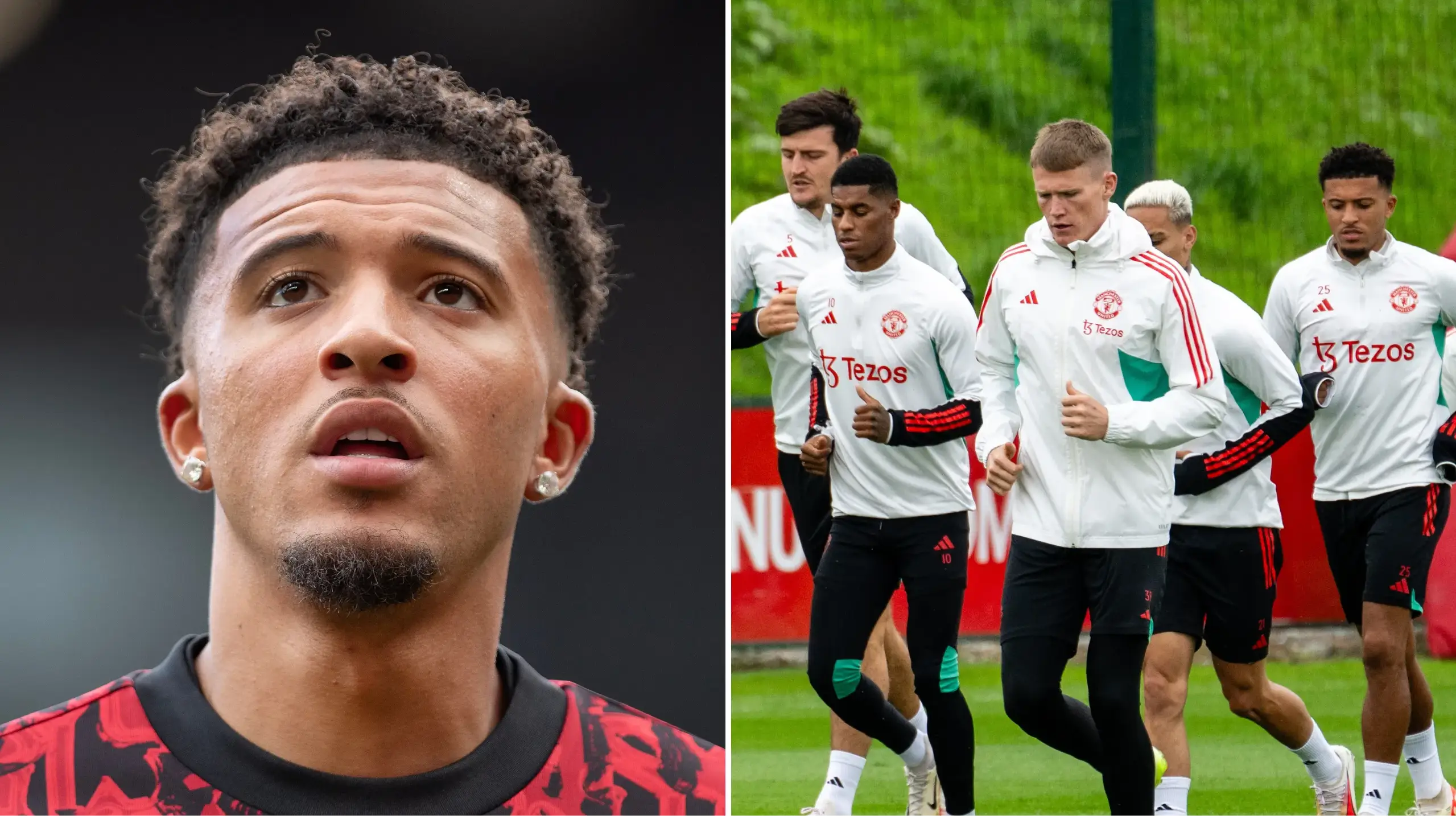 Man Utd players 'disagree' with Erik ten Hag's decision to exile Jadon Sancho as dressing room unrest revealed