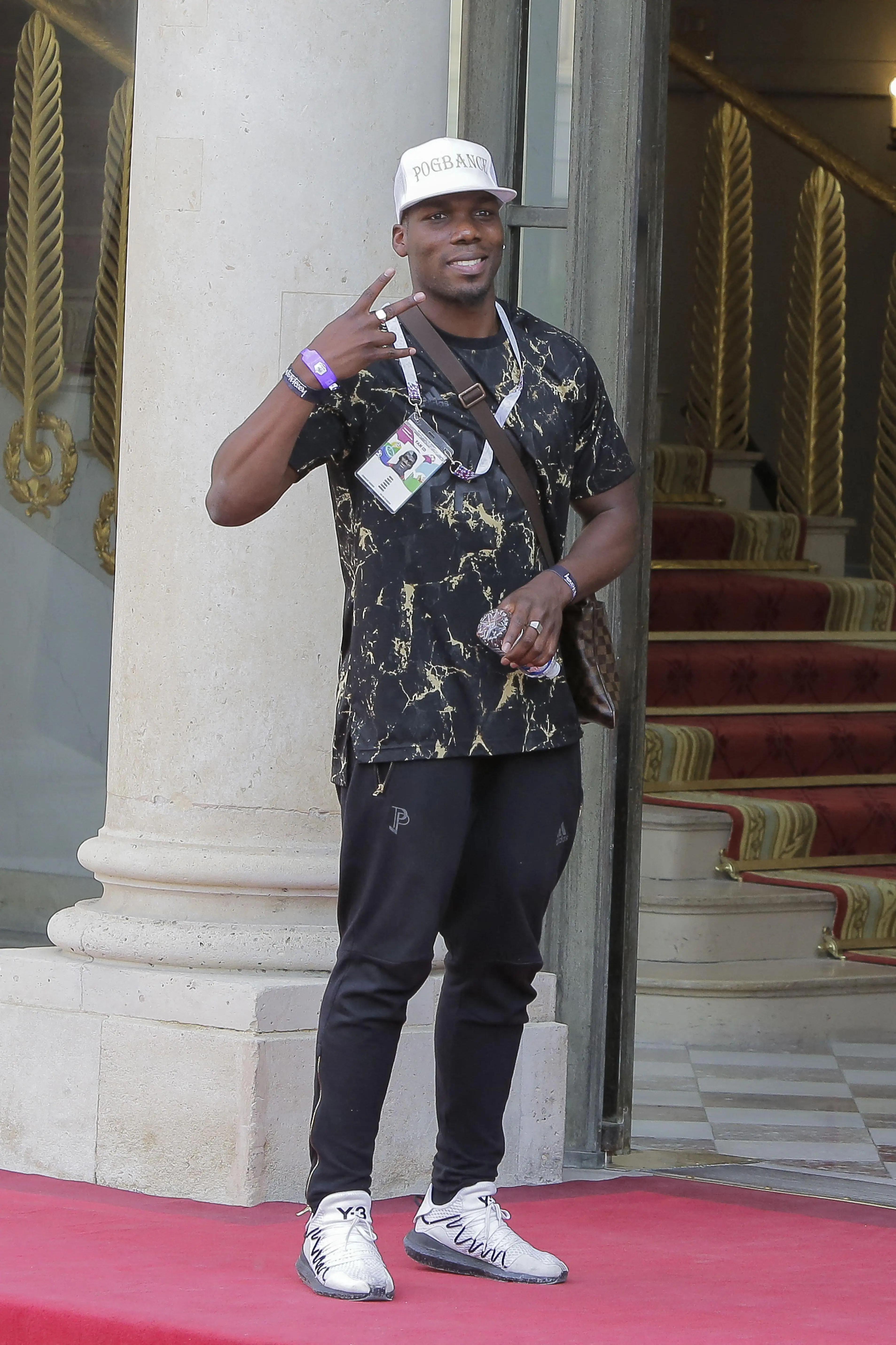 Mathias Pogba (pictured) is accused of being part of gang attempting to blackmail his brother, Paul Pogba (Image: Alamy)